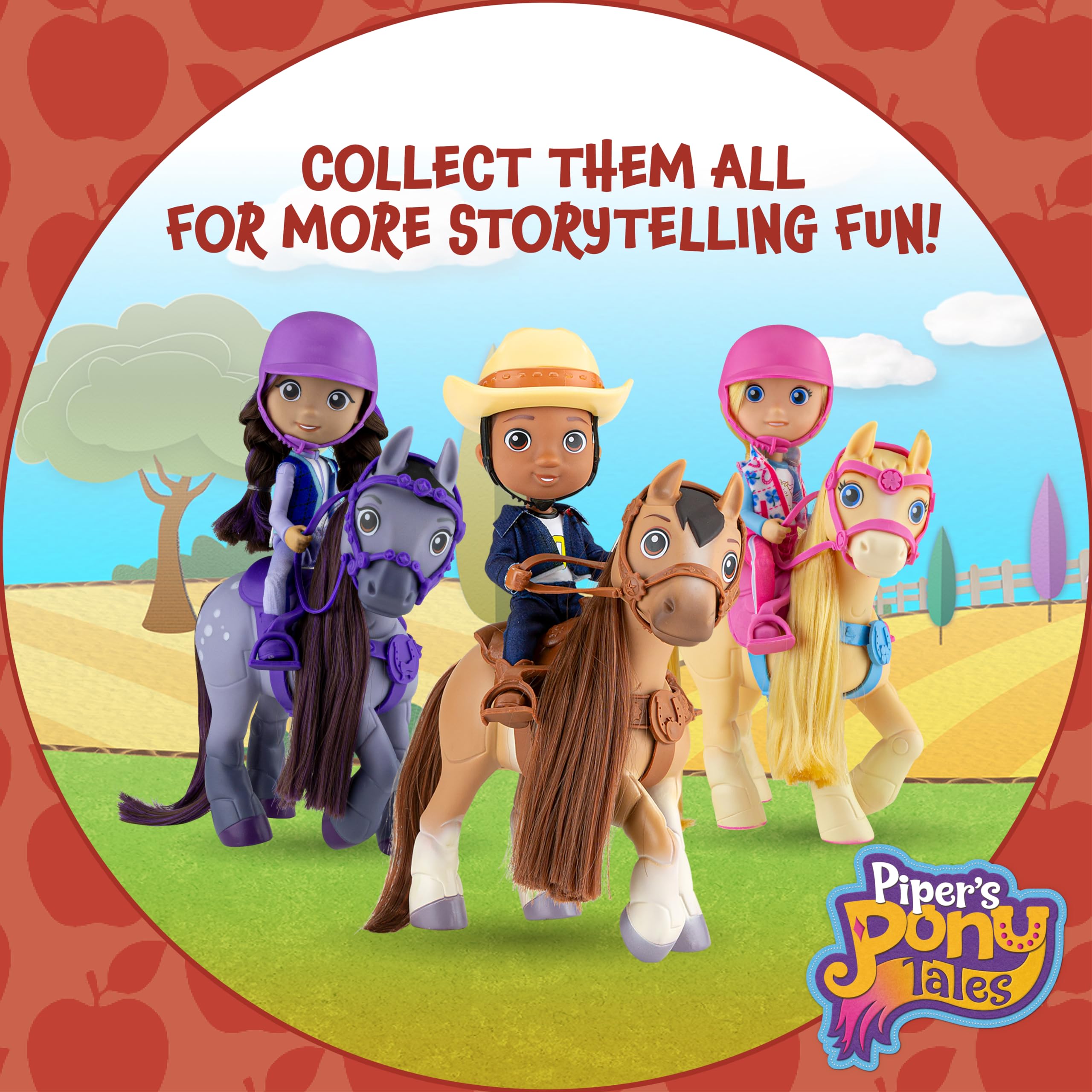 Foto 6 pulgar | Set De Muñecas Y Ponis Casey + Tuck De Toy Breyer Piper's Pony Tales - Venta Internacional.