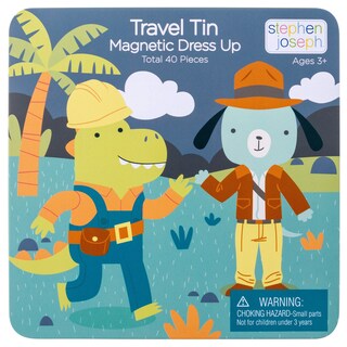 Foto 1 | Disfraz Magnético De Viaje Con Diseño De Stephen Joseph Dino Y Perro - Venta Internacional.