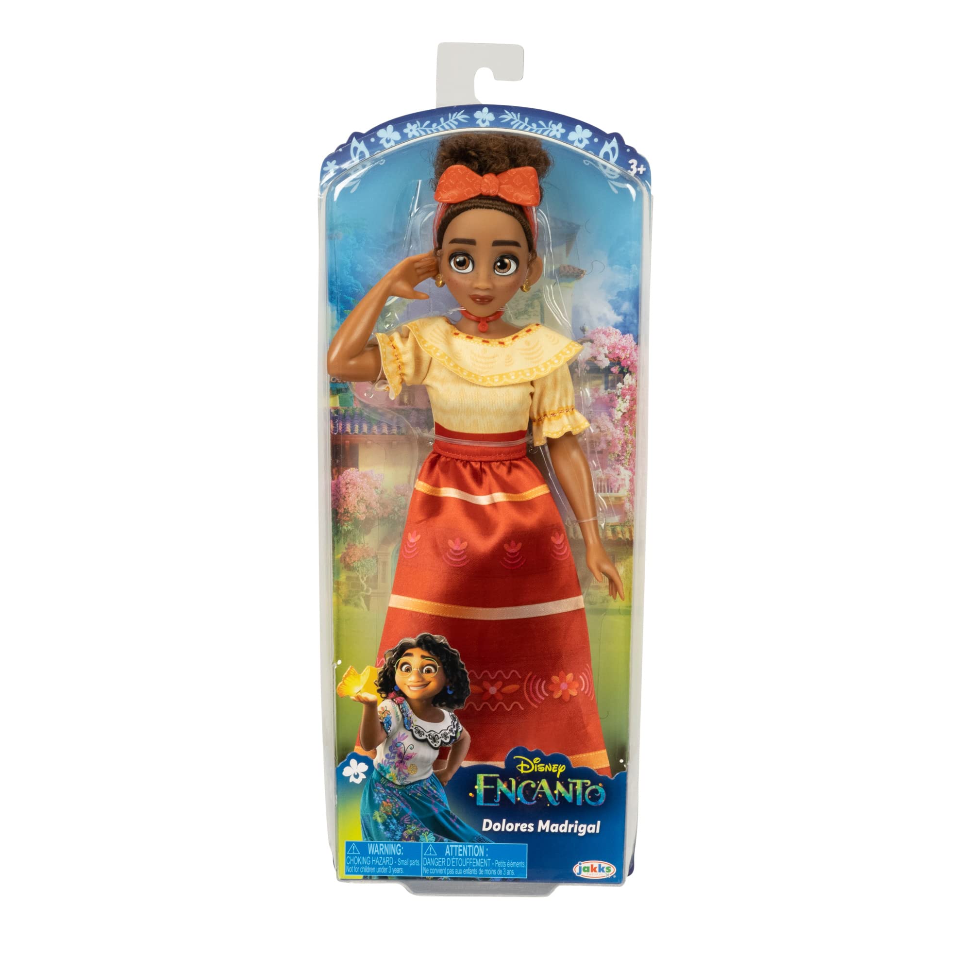 Foto 7 pulgar | Muñeca De Moda Disney Encanto Dolores Mirabel De 28 Cm Con Disfraz - Venta Internacional.