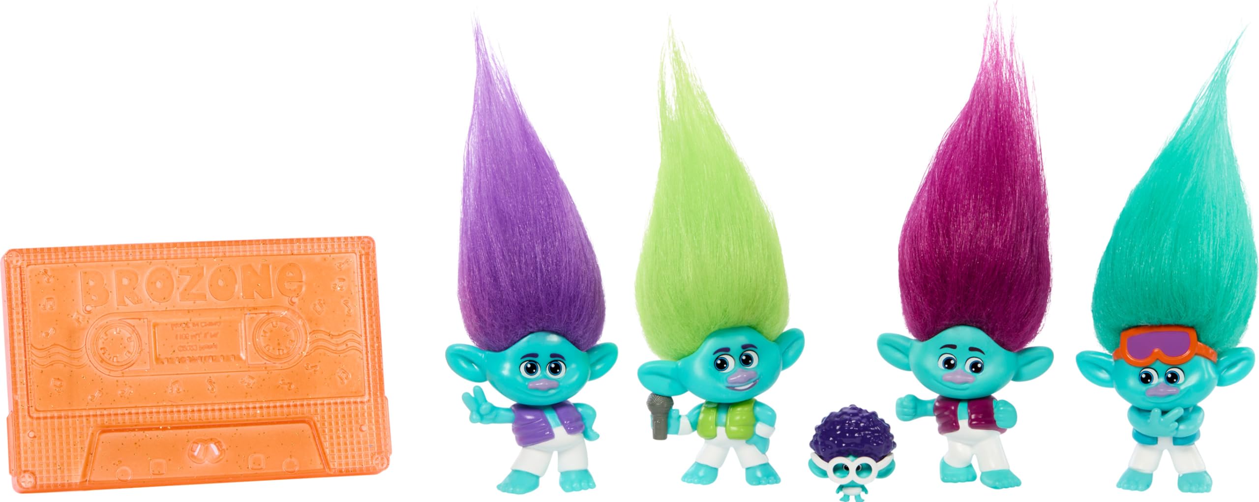 Set De Juguetes Mattel Dreamworks Trolls Band Together Brozone De Gira - Venta Internacional.