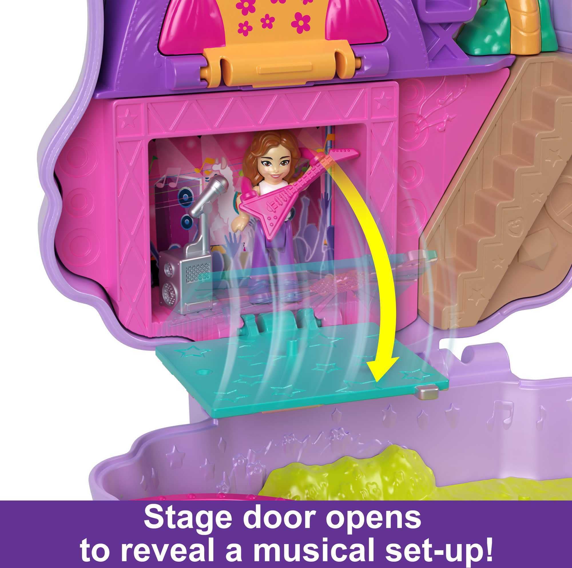 Foto 5 | Set De Juego Compacto Polly Pocket Llama Camp Adventure Con Muñecas - Venta Internacional.
