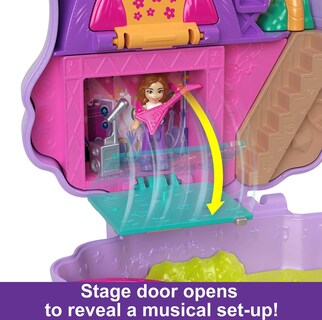 Foto 5 | Set De Juego Compacto Polly Pocket Llama Camp Adventure Con Muñecas - Venta Internacional.