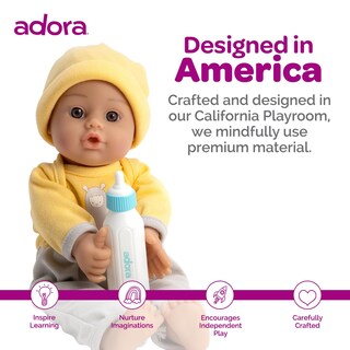 Foto 2 | Muñeca Adora Sweet Babies Collection Para Niño, 28 Cm, Lavable - Venta Internacional.