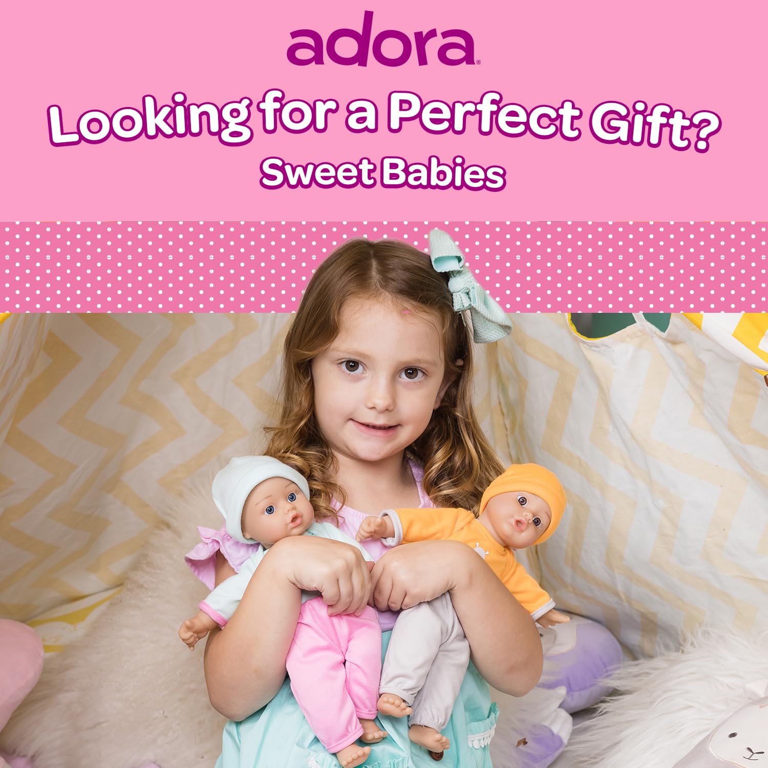Foto 6 | Muñeca Adora Sweet Babies Collection Para Niño, 28 Cm, Lavable - Venta Internacional.