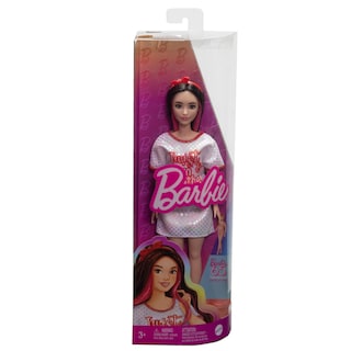 Foto 6 | Muñeca De Moda Barbie Fashionistas #214, Pelo Ondulado Negro - Venta Internacional.