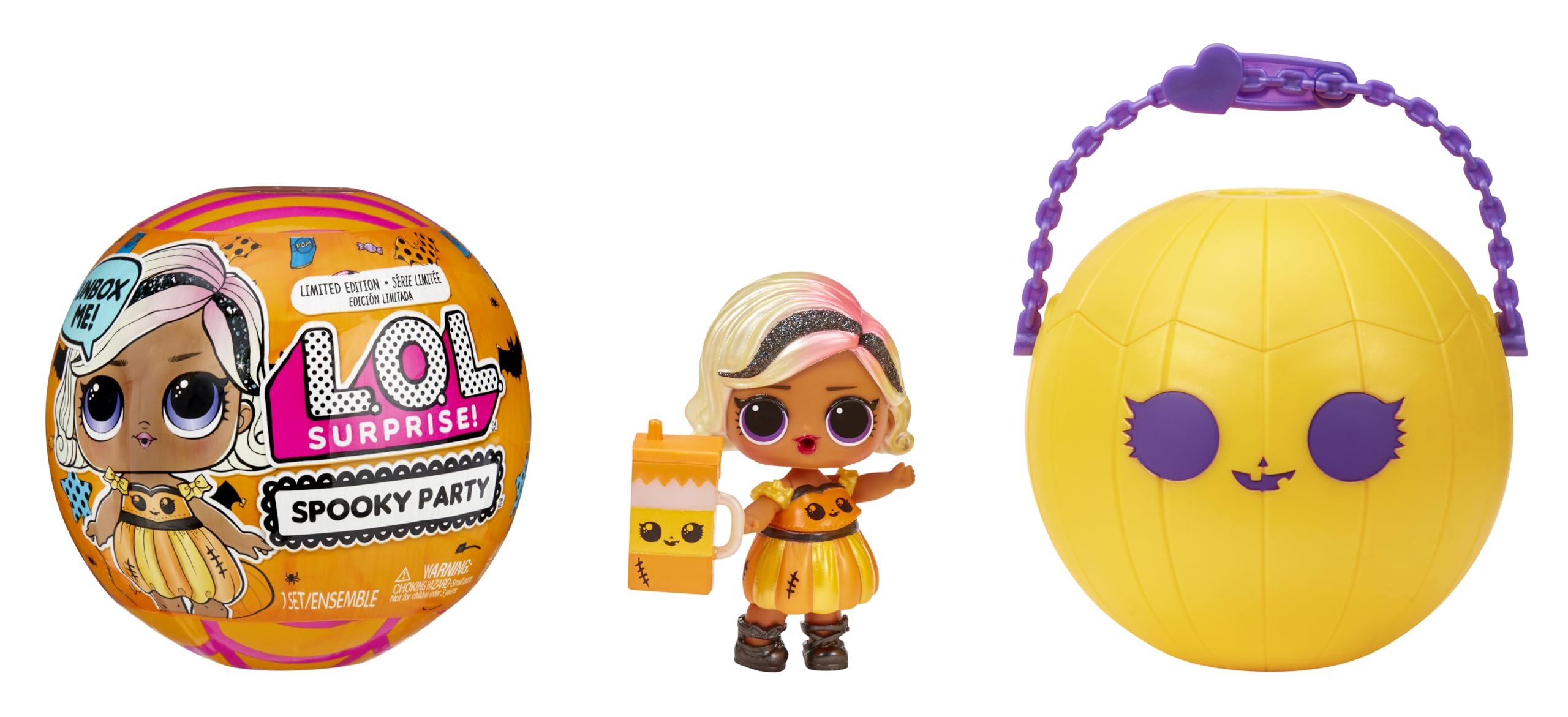 Foto 2 pulgar | Toy Lol Surprise Spooky Party Tots Pumpkin Pretty Girls 3+ - Venta Internacional.