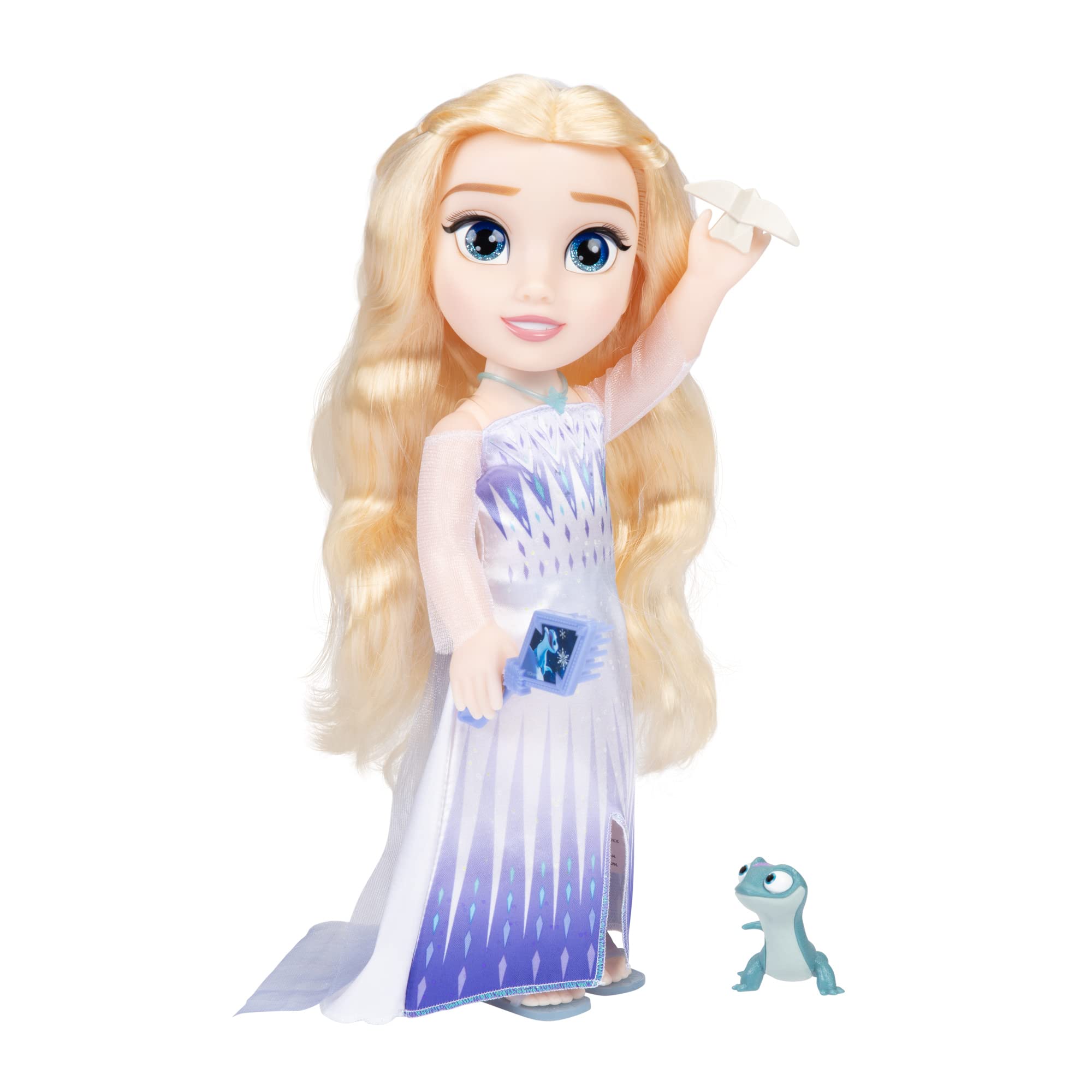 Foto 3 pulgar | Muñeca Frozen Elsa, La Reina De Las Nieves, Cantando Con Figura De Bruni - Venta Internacional.