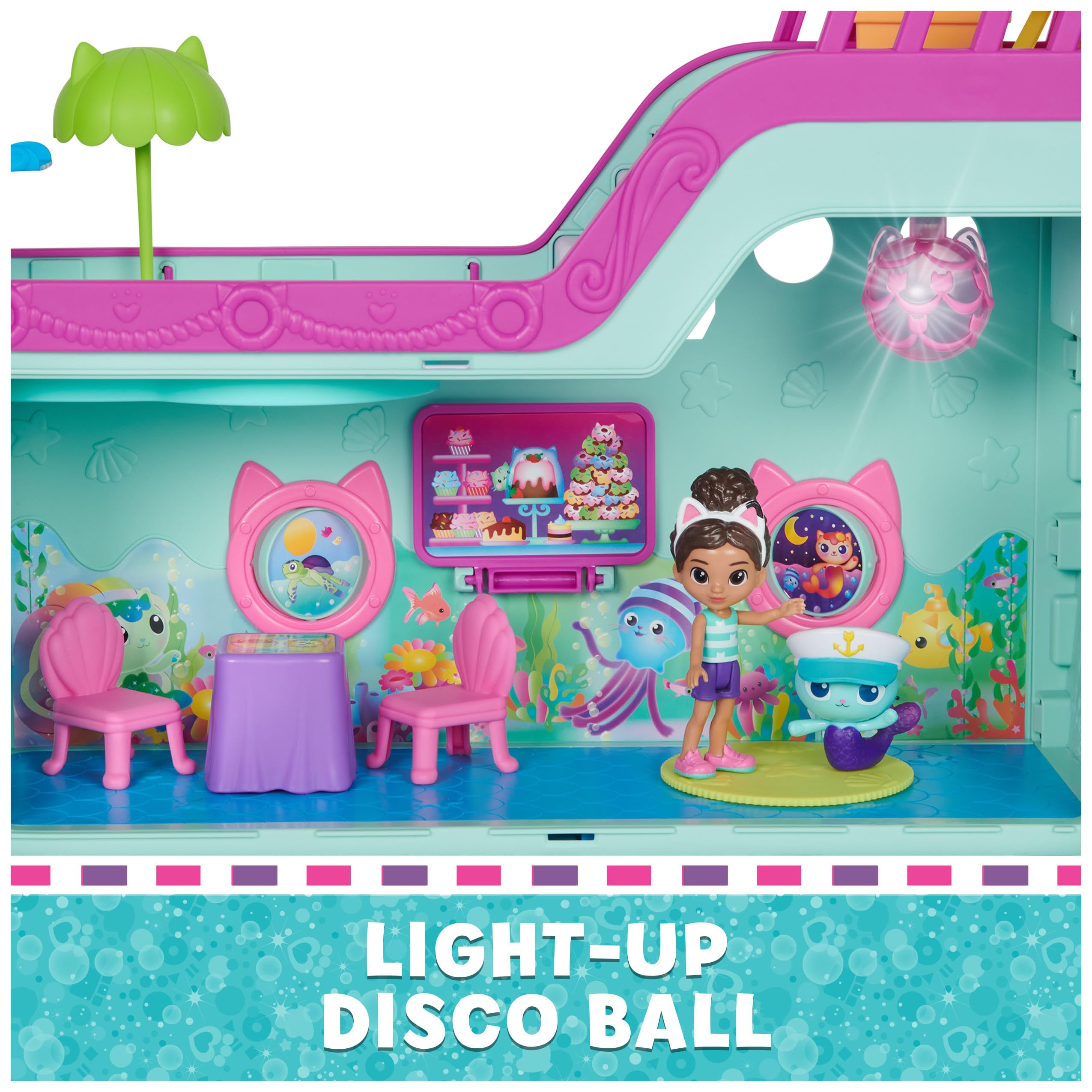 Foto 5 pulgar | Cruise Ship Toy Gabby's Dollhouse Gabby Cat Con 2 Figuras - Venta Internacional.