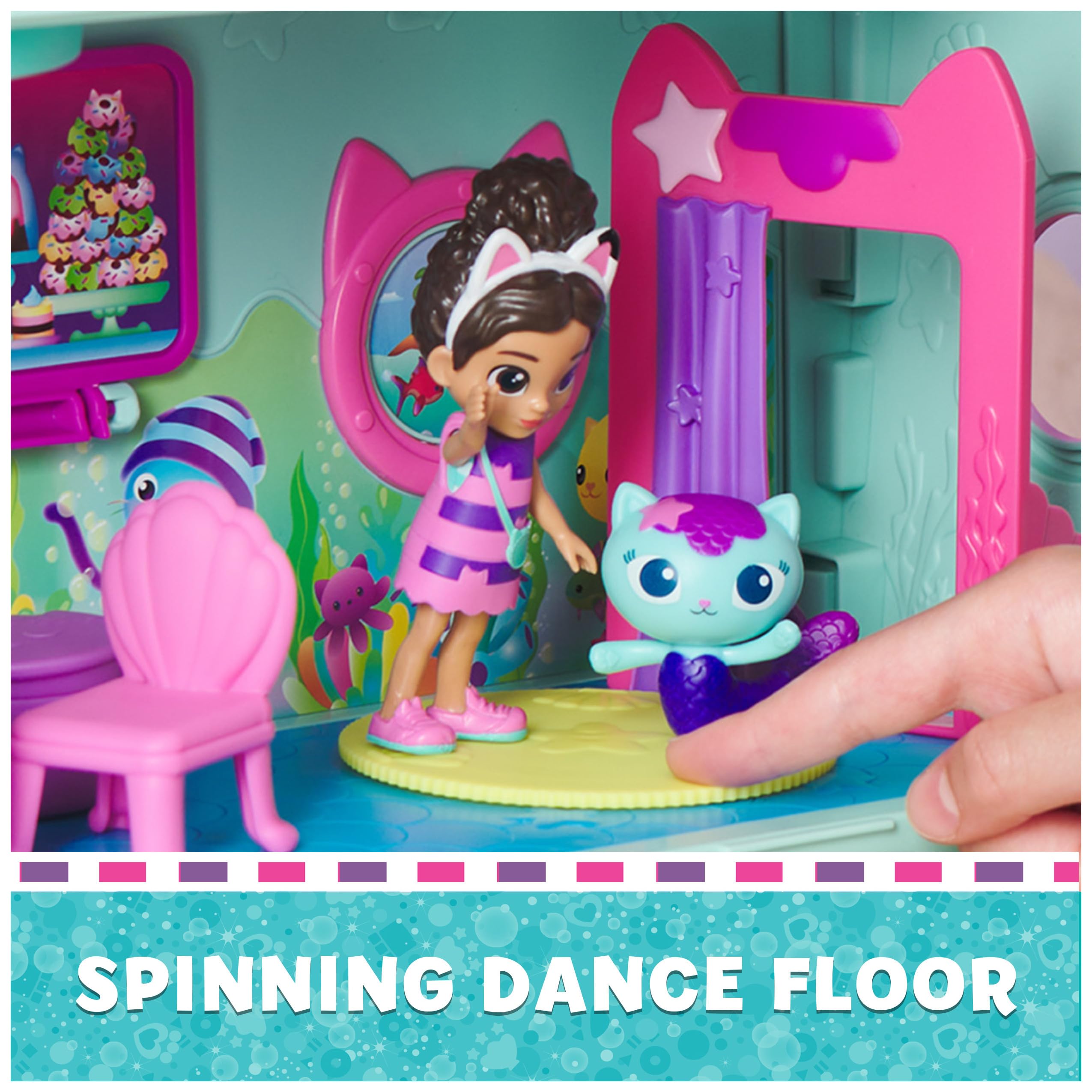 Foto 7 pulgar | Cruise Ship Toy Gabby's Dollhouse Gabby Cat Con 2 Figuras - Venta Internacional.