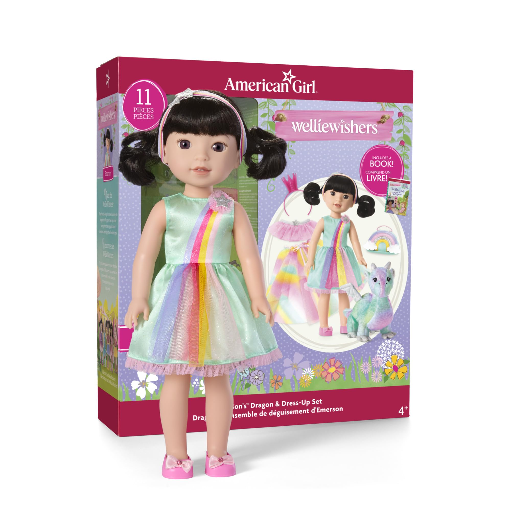 Foto 5 pulgar | Set De Juego Para Muñecas American Girl Welliewishers Emerson De 14.5 Pulgadas - Venta Internacional.