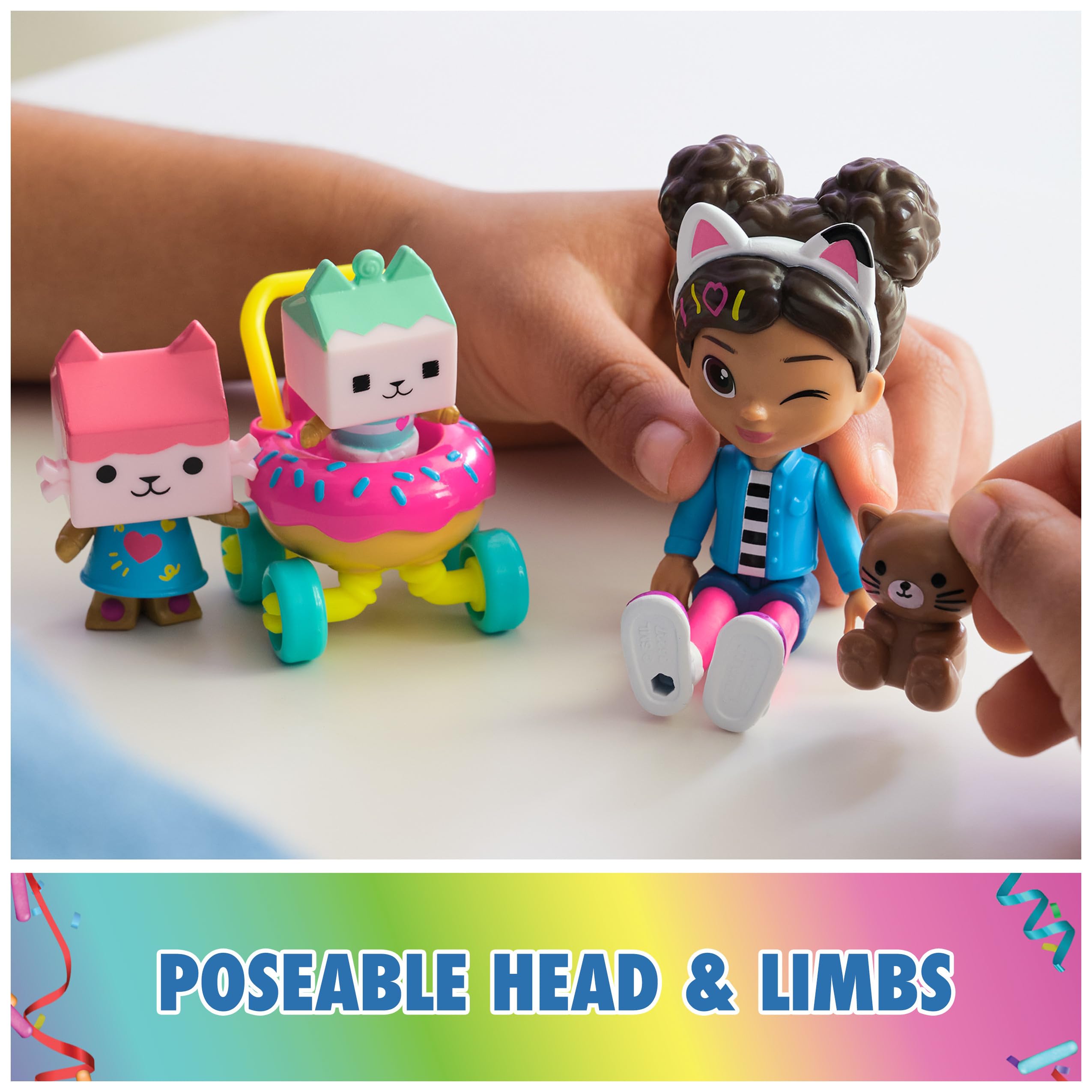 Foto 6 pulgar | Set De Figuras Gabby's Dollhouse Kitty Care Con Gabby, Baby Box - Venta Internacional.