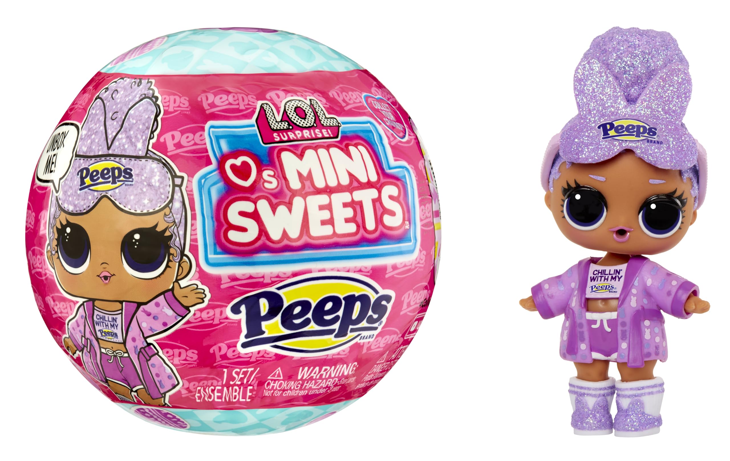 ¡sorpresa De Toy L.o.l.! Le Encanta Mini Sweets Peeps Cozy Bunny 4+ - Venta Internacional.