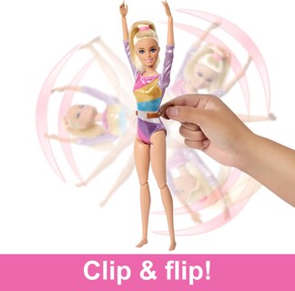 Foto 3 | Playset Barbie Careers Gymnasia Con Muñeca Gimnasta Rubia - Venta Internacional.
