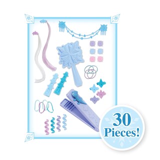 Foto 6 | Cabezal De Peinado Just Play Disney Frozen Deluxe Elsa Blonde Hair - Venta Internacional.