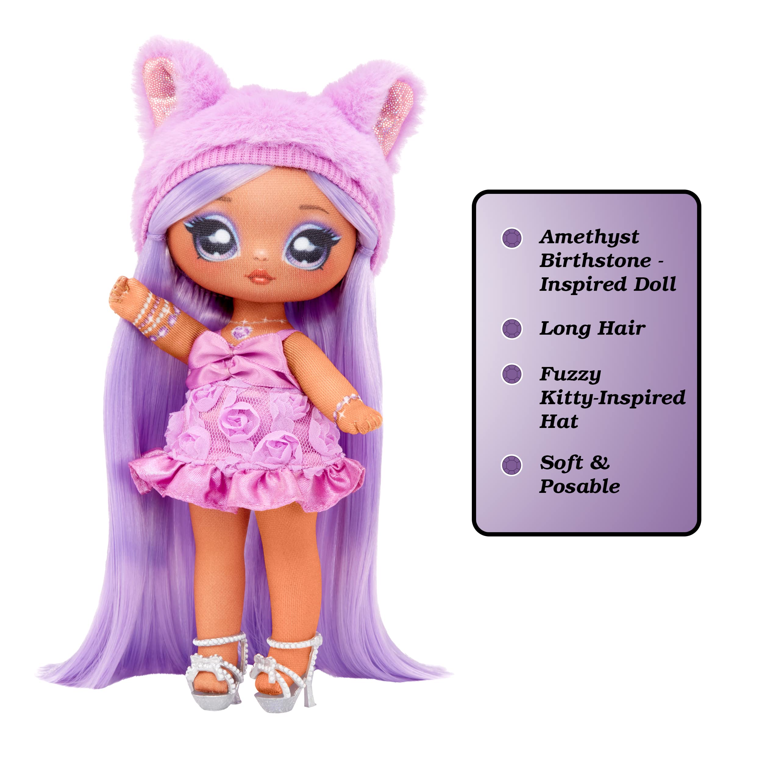 Foto 4 | Muñeca De Moda Na Na Surprise Sweetest Gems™ Valentina Love - Venta Internacional.
