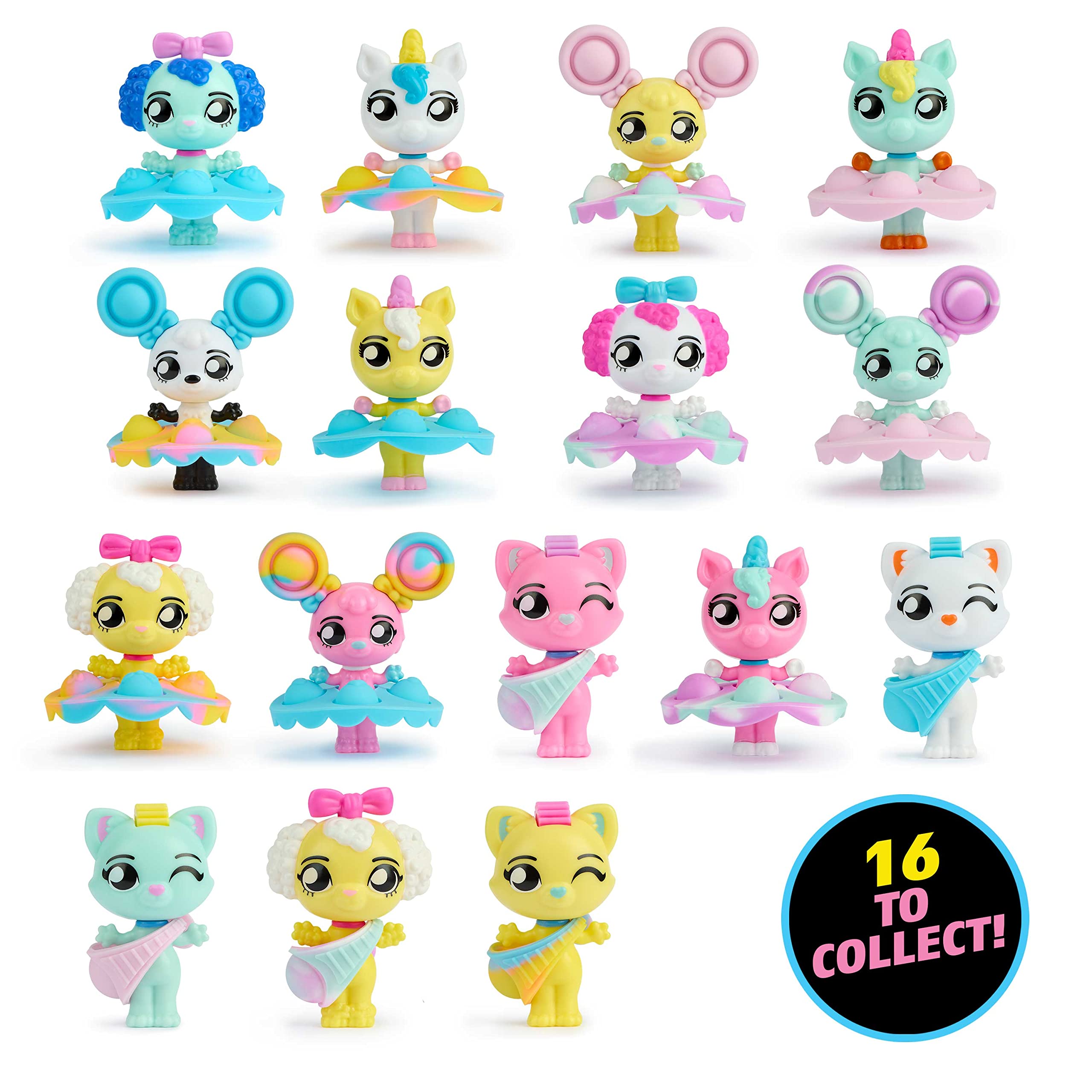Foto 6 | Muñecos Inquietos Coleccionables Para Mascotas, A La Moda, Paquete De 2 Unidades, Wowwee - Venta Internacional.