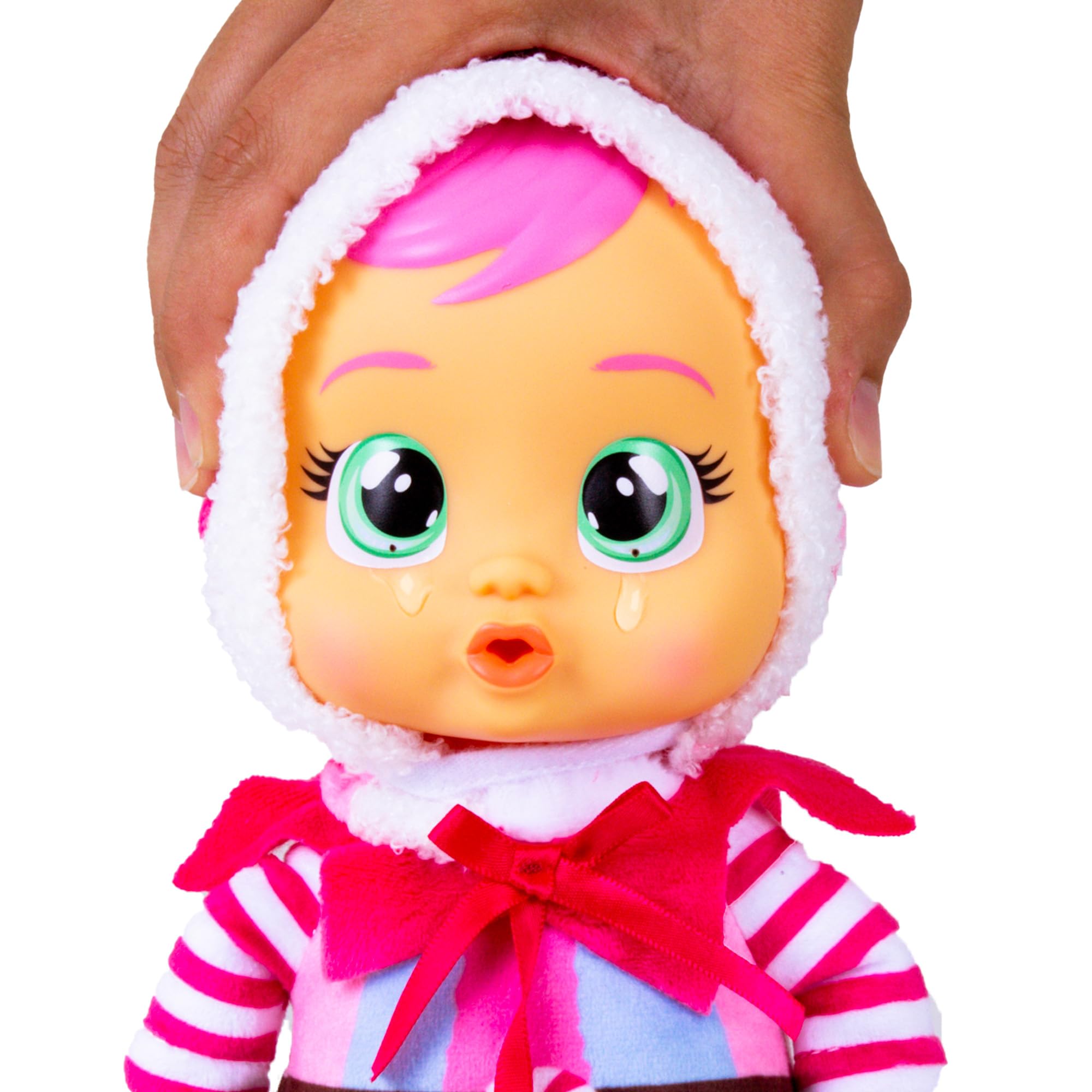 Foto 3 pulgar | Muñeca Imc Toys Cry Babies Tiny Cuddles Christmas Pixy 9+ - Venta Internacional.