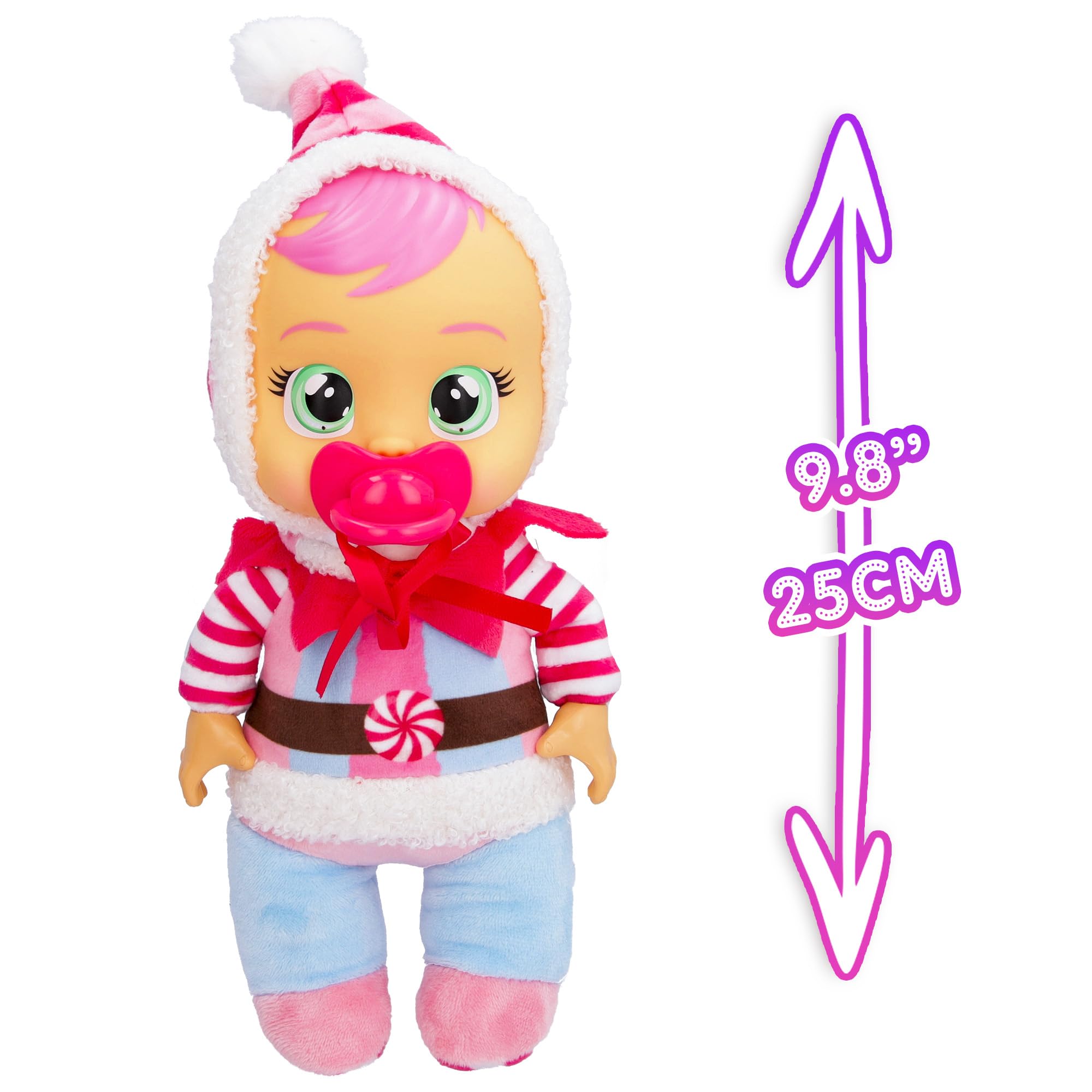 Foto 6 pulgar | Muñeca Imc Toys Cry Babies Tiny Cuddles Christmas Pixy 9+ - Venta Internacional.