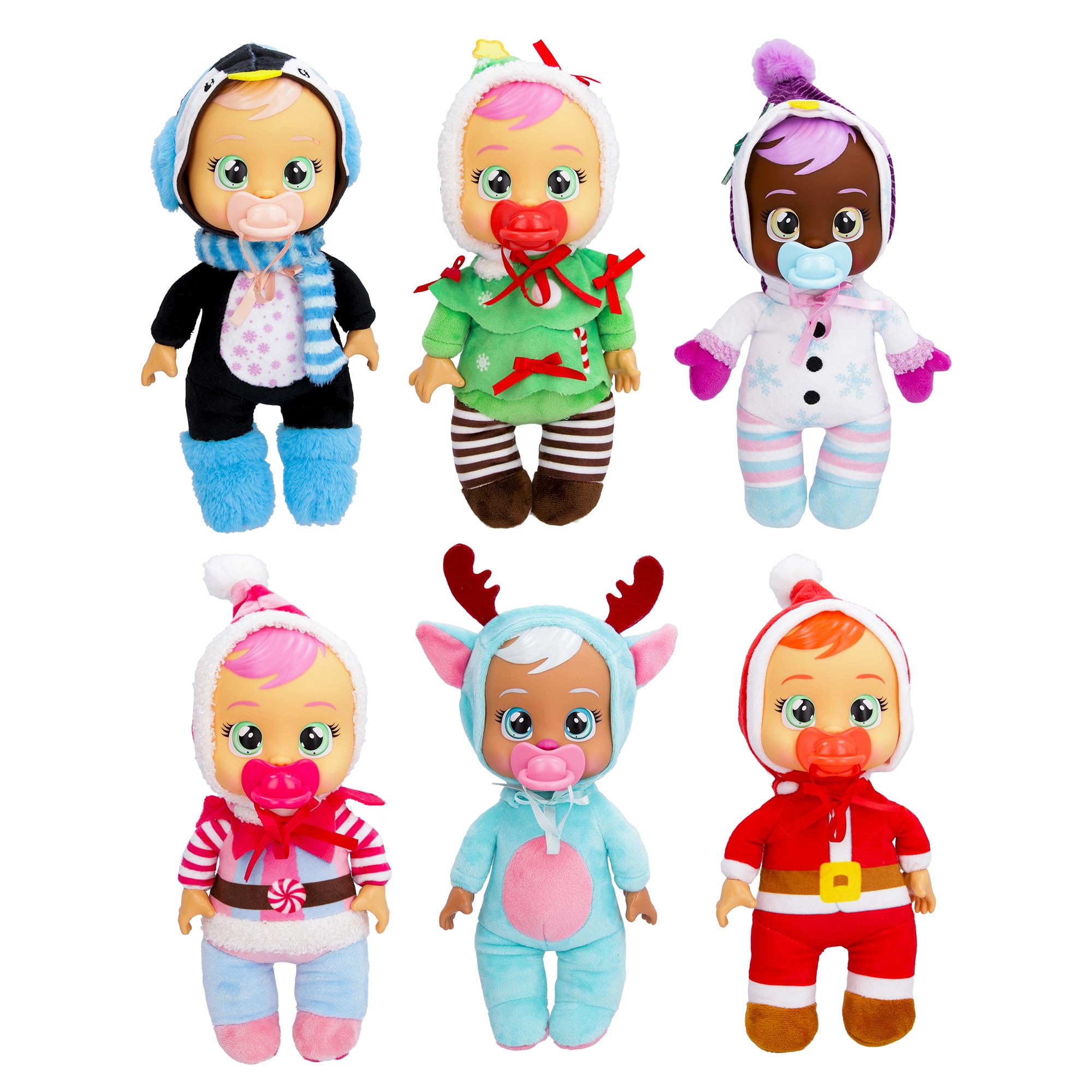 Foto 7 pulgar | Muñeca Imc Toys Cry Babies Tiny Cuddles Christmas Pixy 9+ - Venta Internacional.