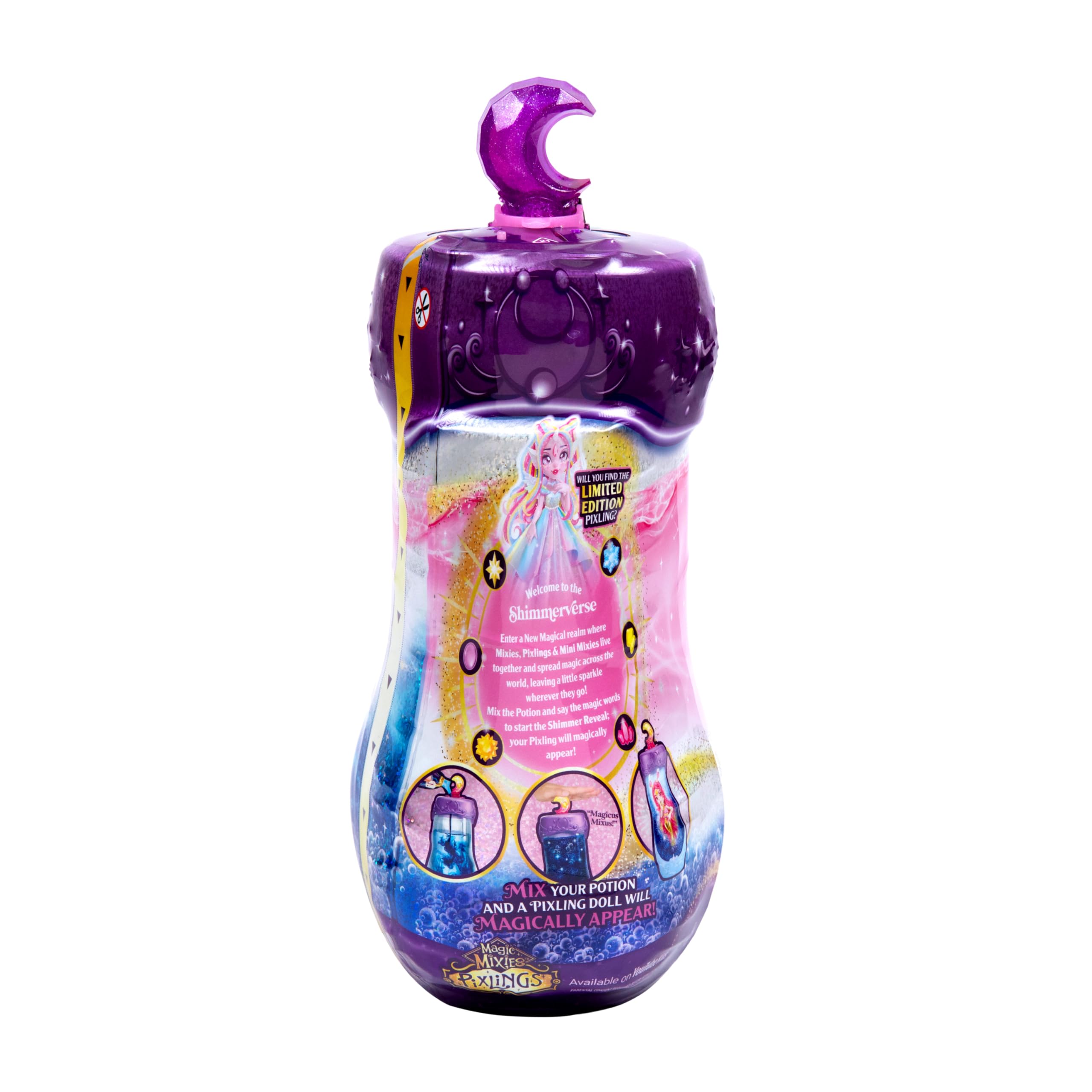 Foto 6 pulgar | Muñeca De Moda Magic Mixies Pixlings Shimmerverse Catlyn, 6.5 Pulgadas - Venta Internacional.