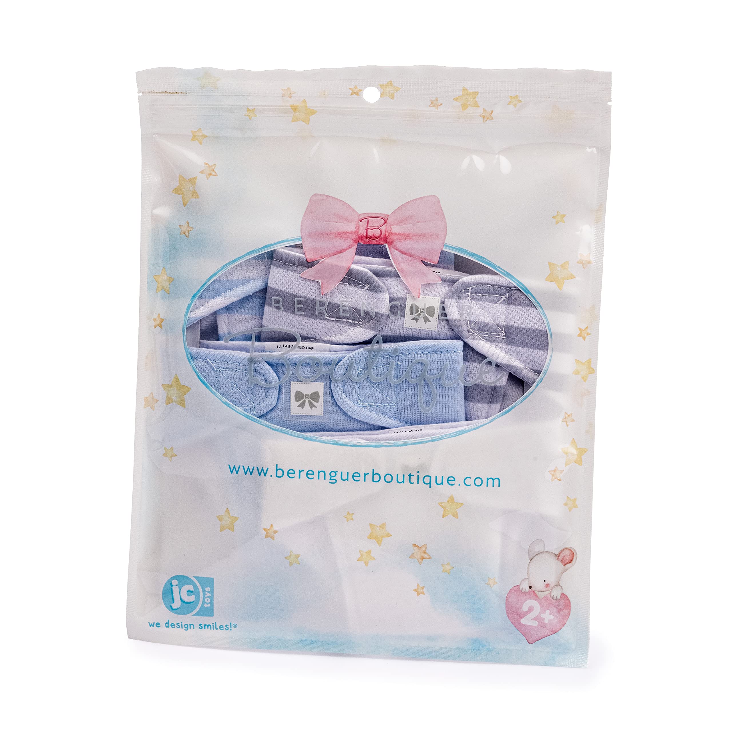 Foto 4 pulgar | Pañales Jc Toys Para Muñecas, Lavables, Reutilizables, Ecológicos, 14 A 18 Cm, Paquete De 4 - Venta Internacional.