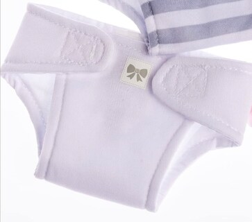 Foto 5 | Pañales Jc Toys Para Muñecas, Lavables, Reutilizables, Ecológicos, 14 A 18 Cm, Paquete De 4 - Venta Internacional.