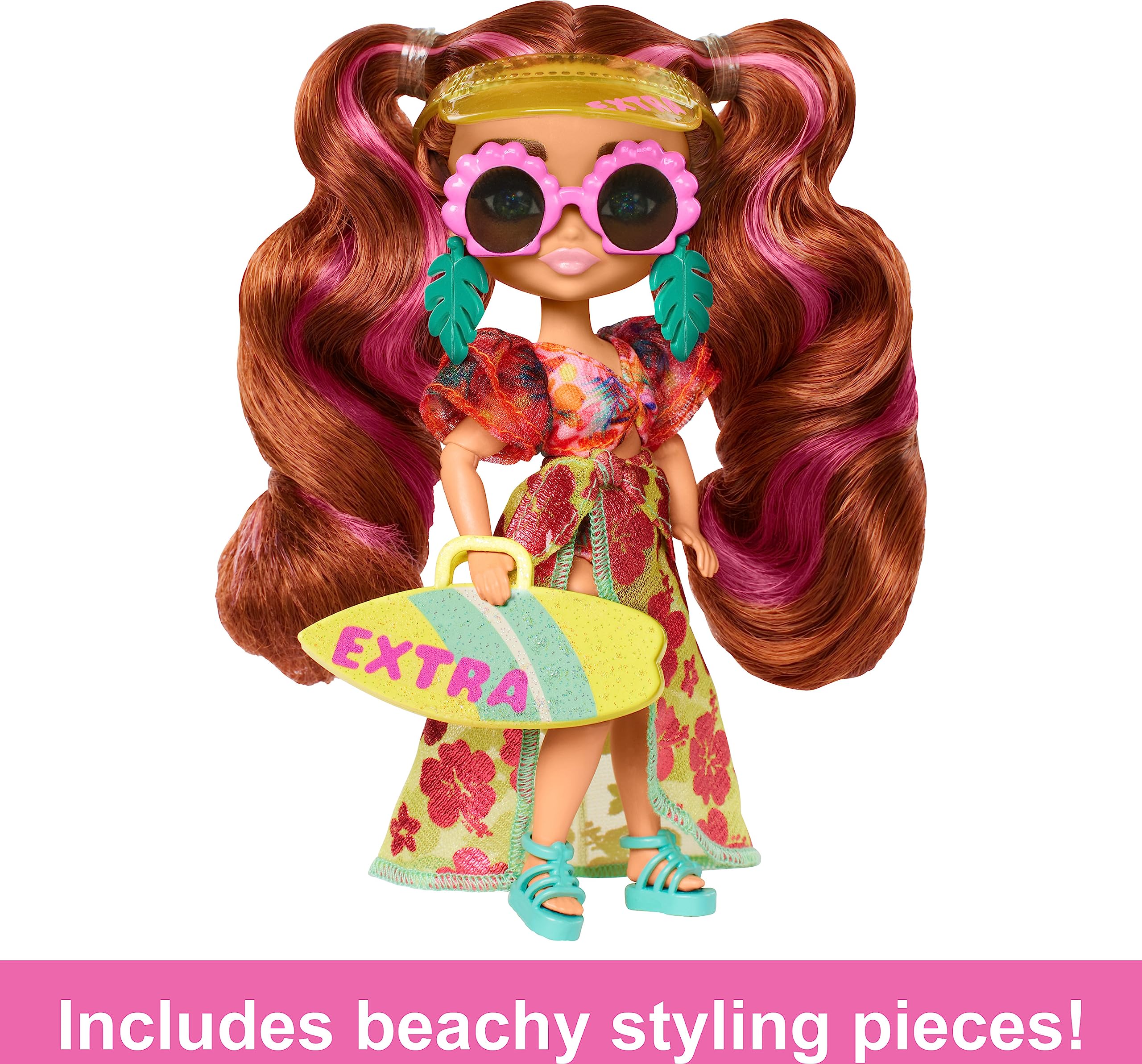 Foto 4 pulgar | Muñeca De Viaje Barbie Extra Fly Minis Beach Con Accesorios - Venta Internacional.