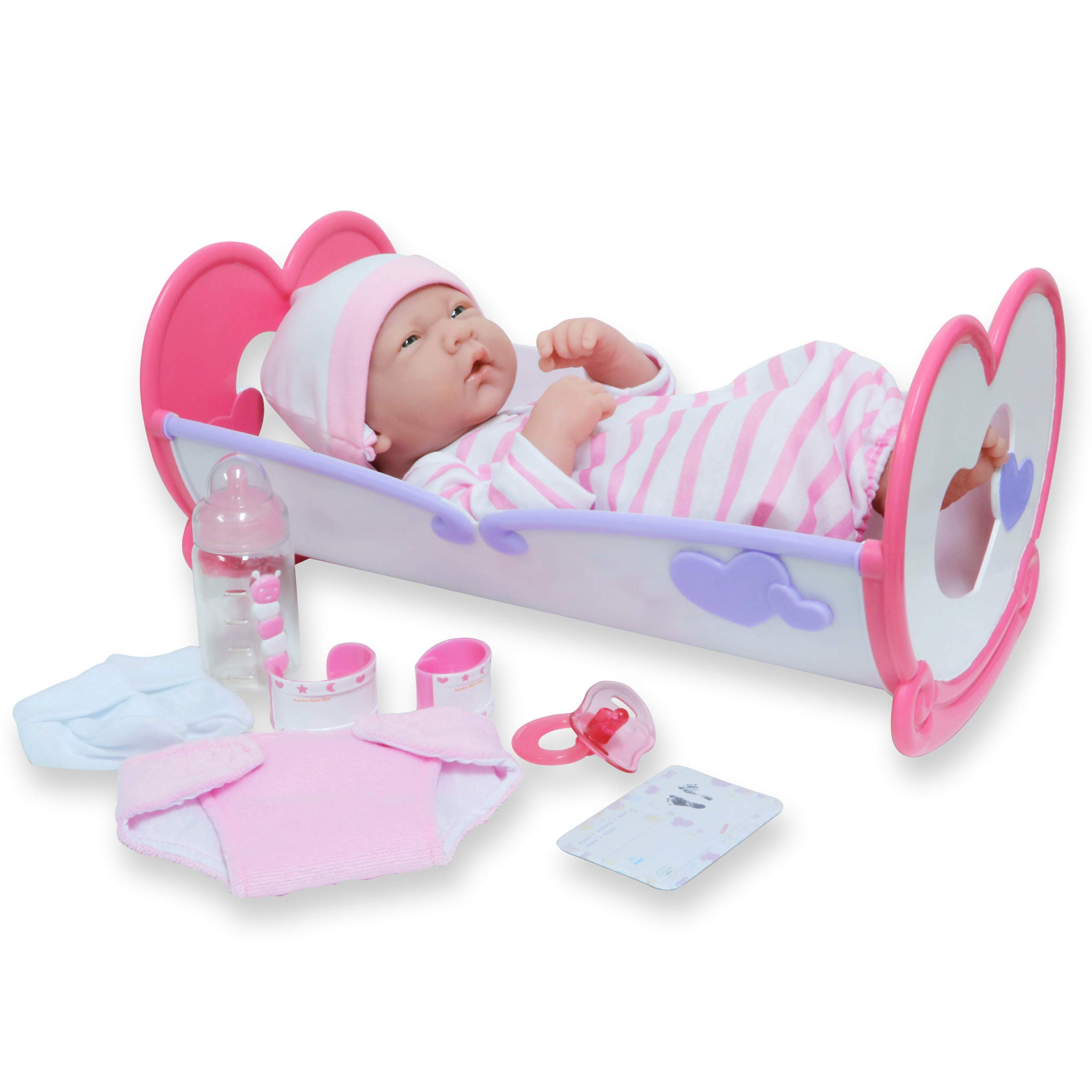 Foto 2 pulgar | Set De Regalo Doll Jc Toys La Newborn De 14 Pulgadas Con Mecedora Para Cuna, 10 Piezas - Venta Internacional.