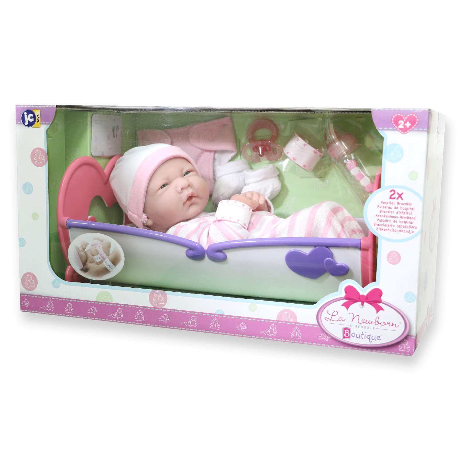 Foto 6 pulgar | Set De Regalo Doll Jc Toys La Newborn De 14 Pulgadas Con Mecedora Para Cuna, 10 Piezas - Venta Internacional.