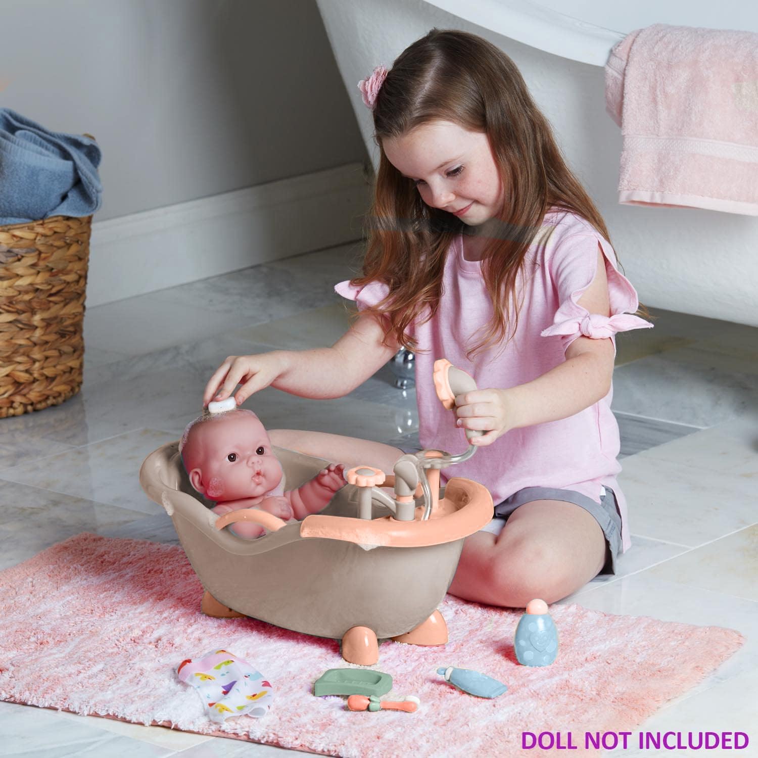 Foto 4 | ¡set De Baño Para Muñecas Jc Toys For Keeps Playtime! Más De 2 Años - Venta Internacional.