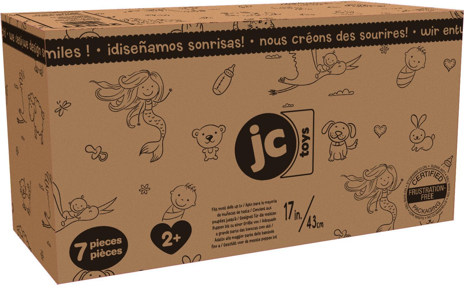 Foto 5 | ¡set De Baño Para Muñecas Jc Toys For Keeps Playtime! Más De 2 Años - Venta Internacional.