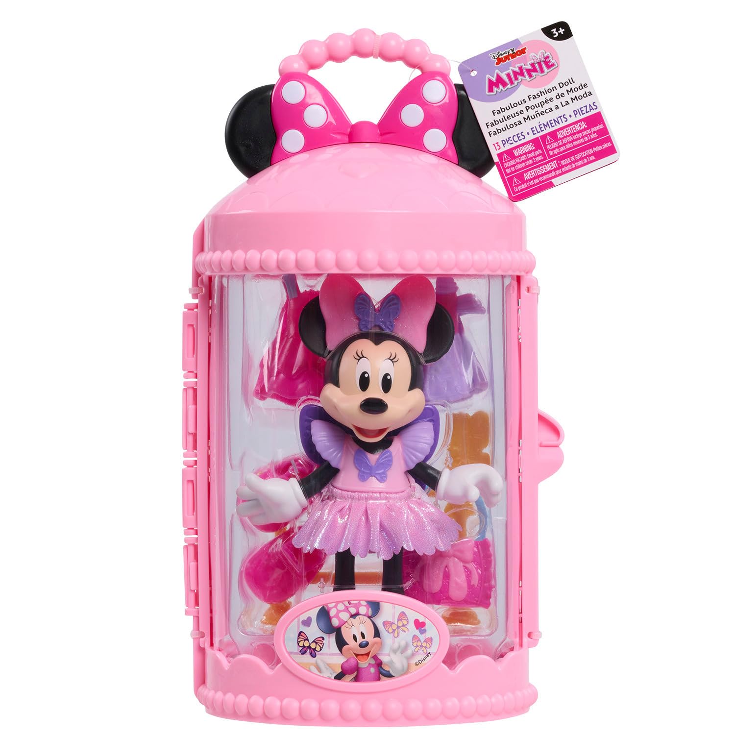 Foto 6 pulgar | Muñeca Bailarina A La Moda Just Play Disney Junior Minnie Mouse - Venta Internacional.