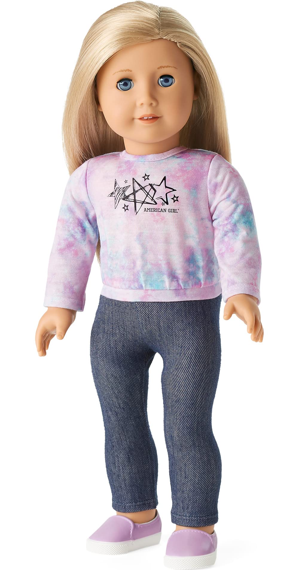 Foto 2 | Muñeca American Girl Truly Me De 18 Pulgadas Con Set Escolar Y De Fútbol - Venta Internacional.