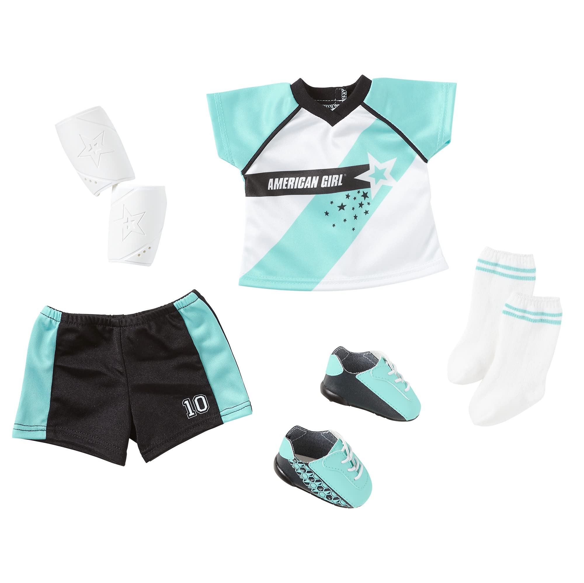 Foto 4 pulgar | Muñeca American Girl Truly Me De 18 Pulgadas Con Set Escolar Y De Fútbol - Venta Internacional.