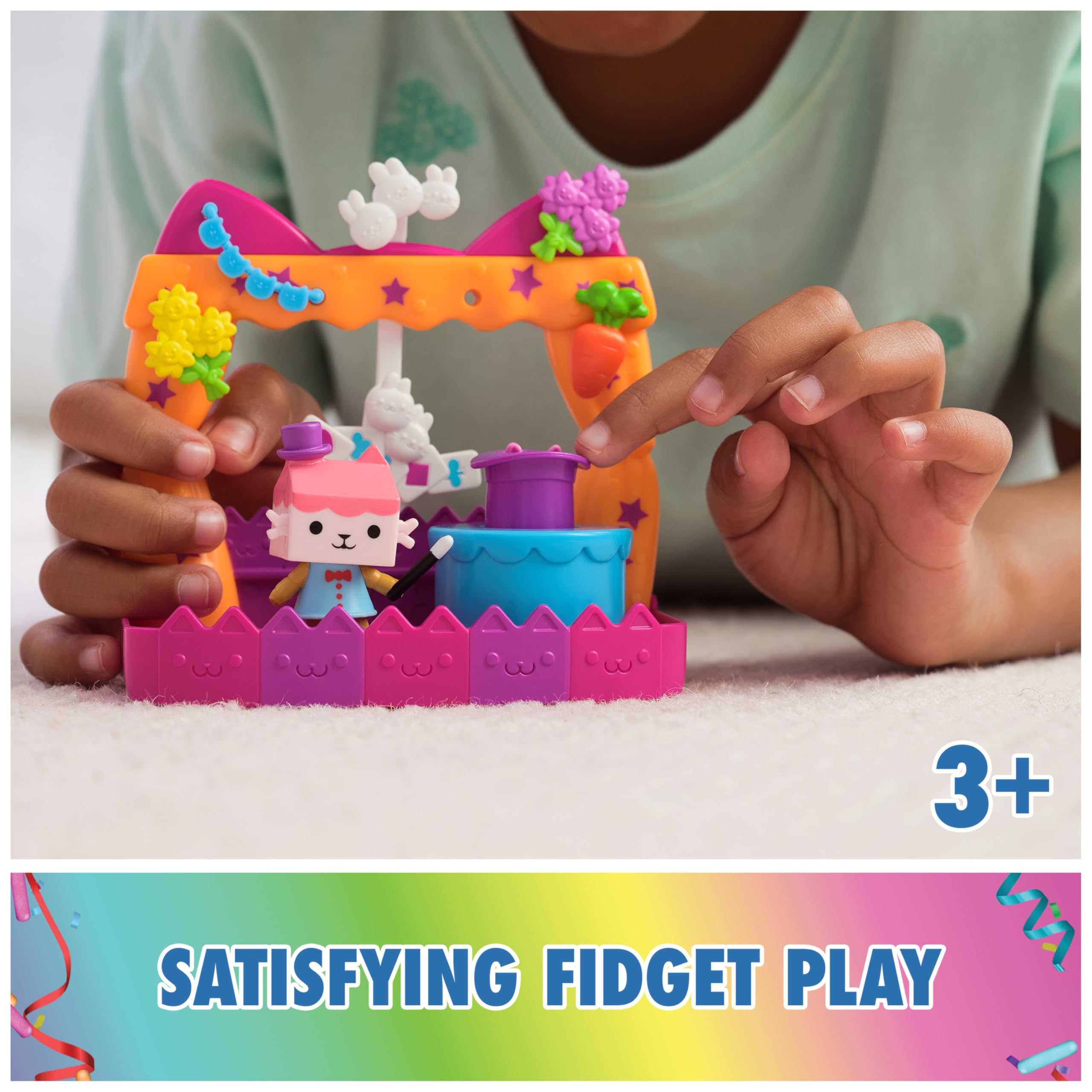 Foto 4 pulgar | Playset Gabby's Dollhouse Baby Box Talent Show Balcony, 8 Unidades - Venta Internacional.