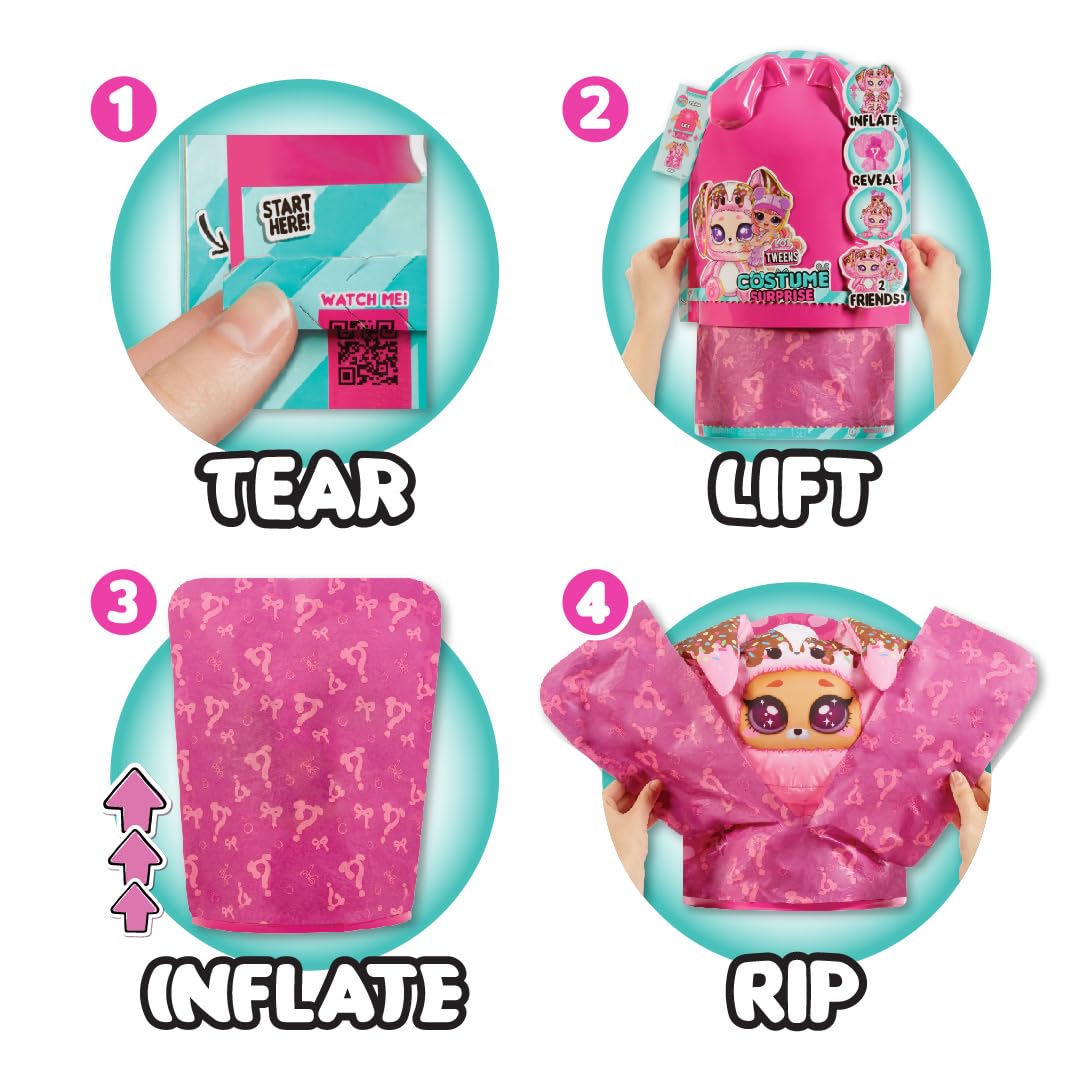 Foto 3 pulgar | Disfraz De Muñeca Fashion Doll Surprise Para Adolescentes Ali Dance Para Mayores De 4 Años - Venta Internacional.
