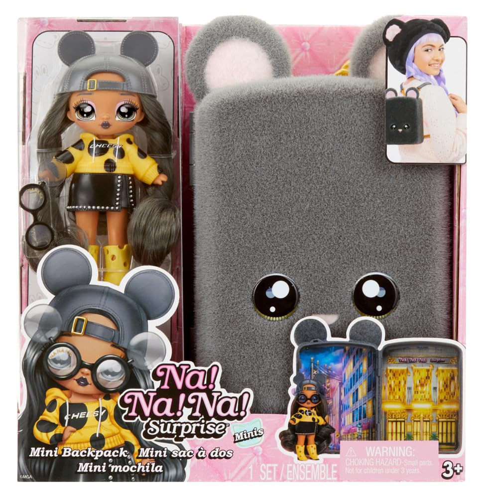 Muñeca De Moda Na! ¡no! ¡no! Sorprende A Marisa Mouse Con Minimochila - Venta Internacional.
