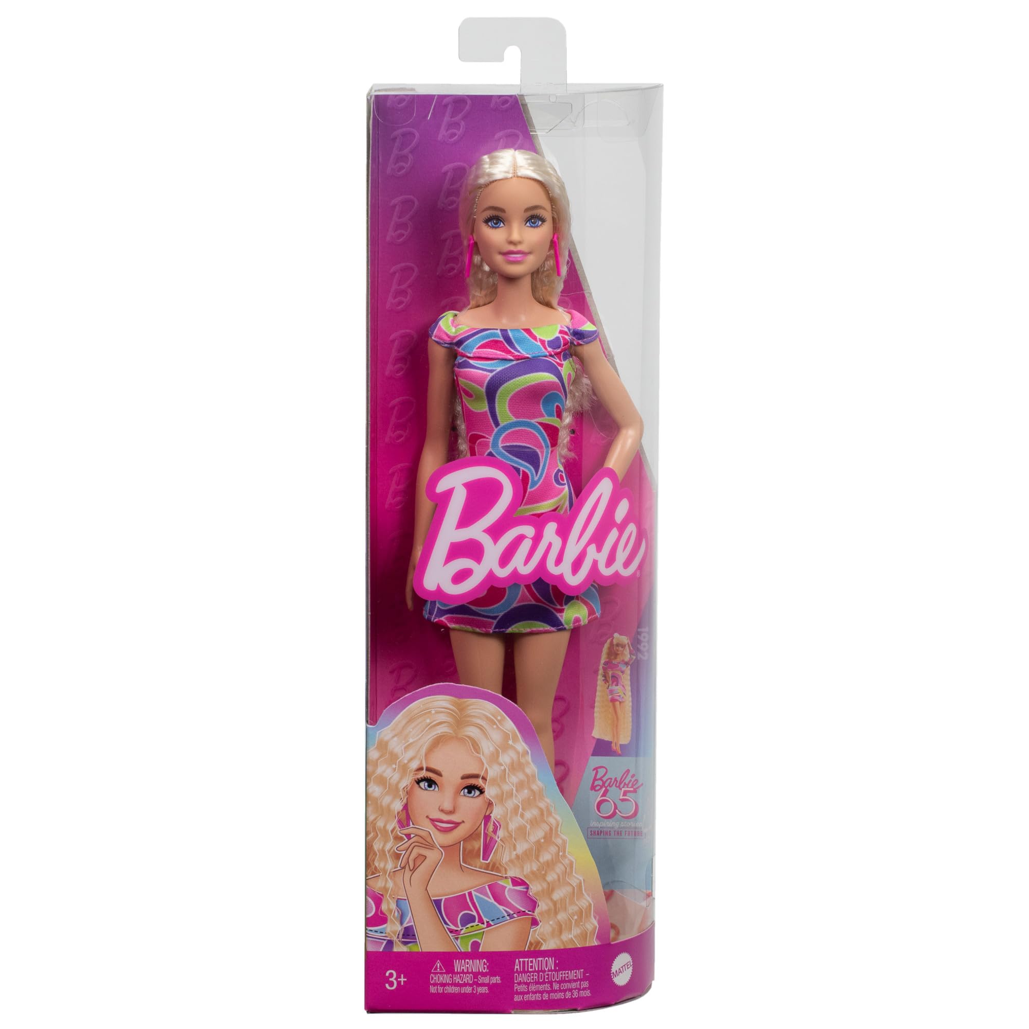 Foto 7 pulgar | Muñeca De Moda Barbie Fashionistas #223 Rubia Ondulado - Venta Internacional.