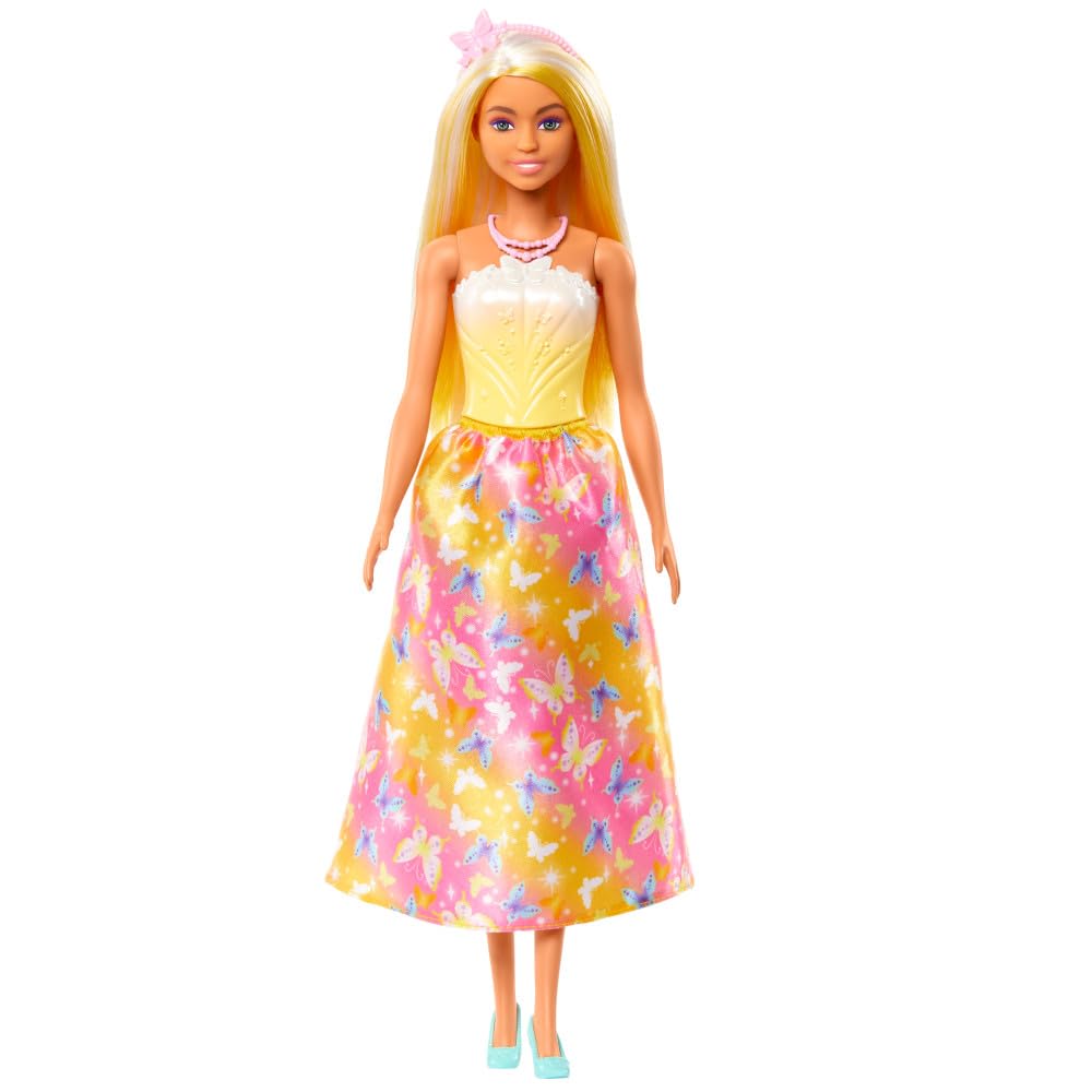 Foto 5 pulgar | Muñeca Barbie Royal Con Pelo De Fantasía Con Mechas Y Acceso. - Venta Internacional.