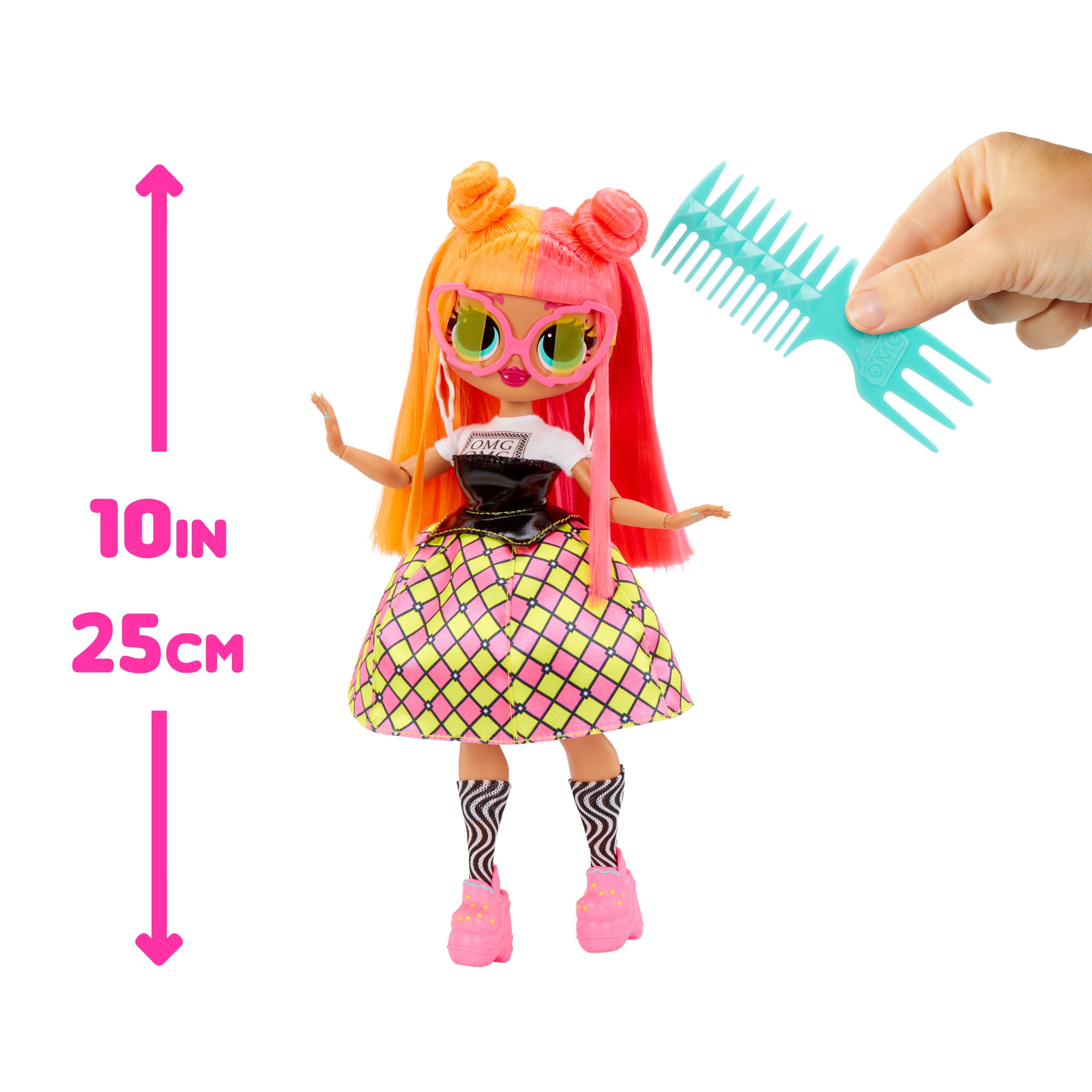 Foto 7 pulgar | Muñeca De Moda L.o.l. ¡sorpresa! Dios Mío, Neonlicious Con Sorpresas Para Mayores De 4 - Venta Internacional.