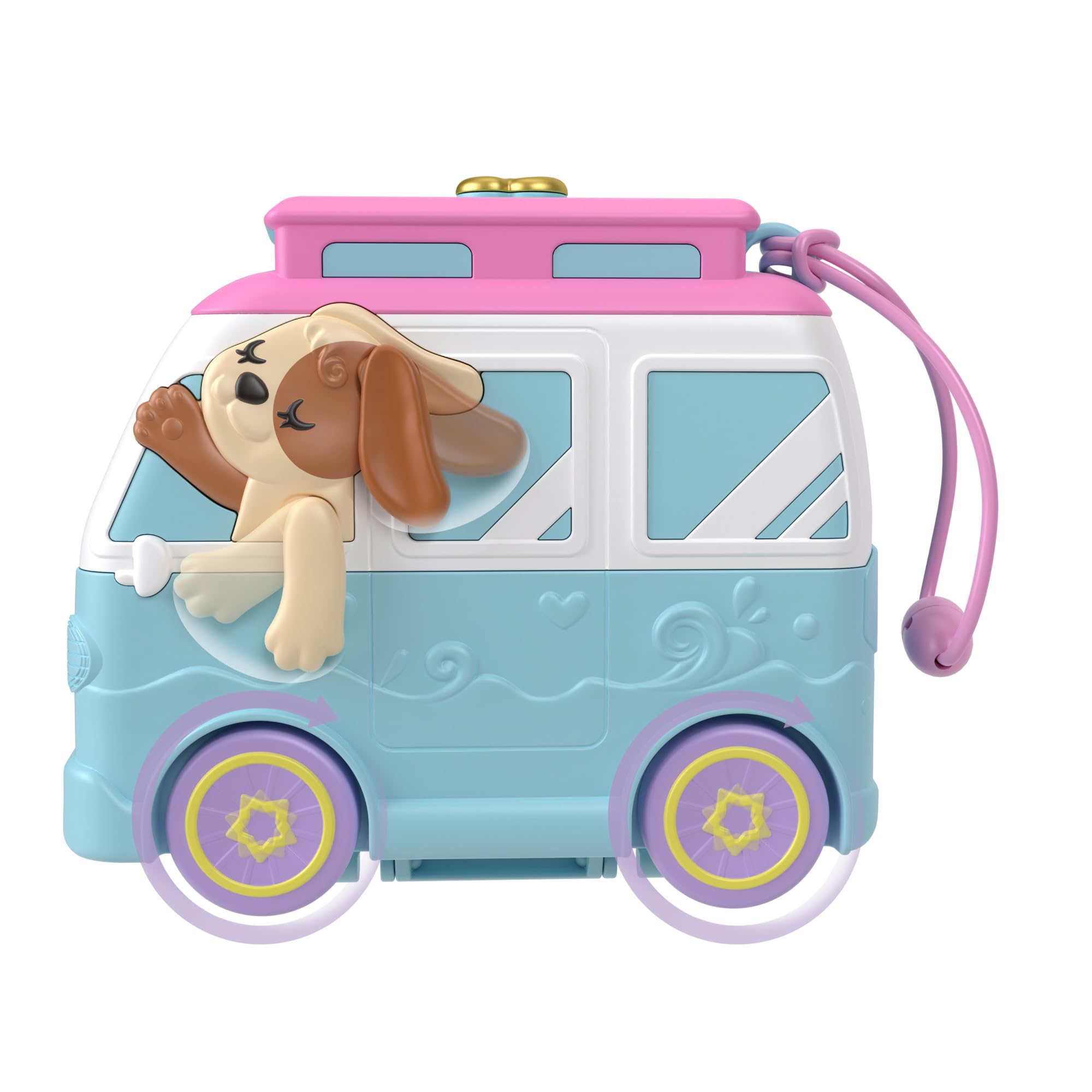 Foto 4 pulgar | Muñecas De Bolsillo Y Set De Juego Toy Polly Seaside Puppy Ride Con 11 Unidades - Venta Internacional.