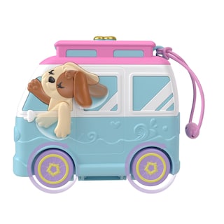 Foto 3 | Muñecas De Bolsillo Y Set De Juego Toy Polly Seaside Puppy Ride Con 11 Unidades - Venta Internacional.