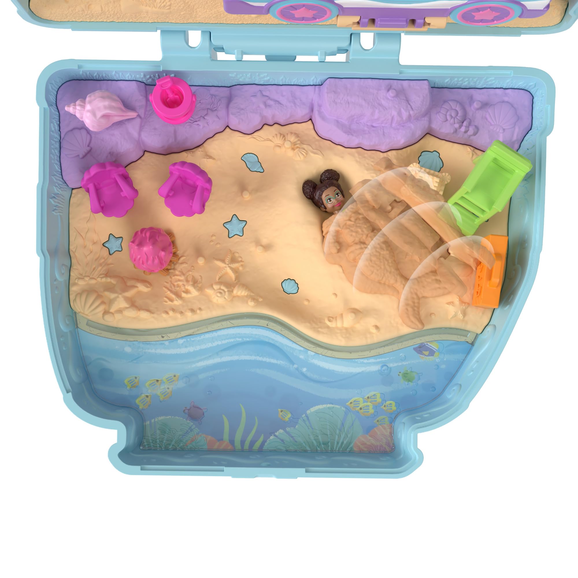 Foto 5 pulgar | Muñecas De Bolsillo Y Set De Juego Toy Polly Seaside Puppy Ride Con 11 Unidades - Venta Internacional.