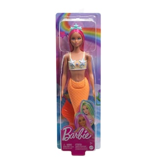 Foto 6 | Muñeca Sirena Barbie Con Accesorio Rosa De Fantasía Para El Pelo Y La Diadema - Venta Internacional.