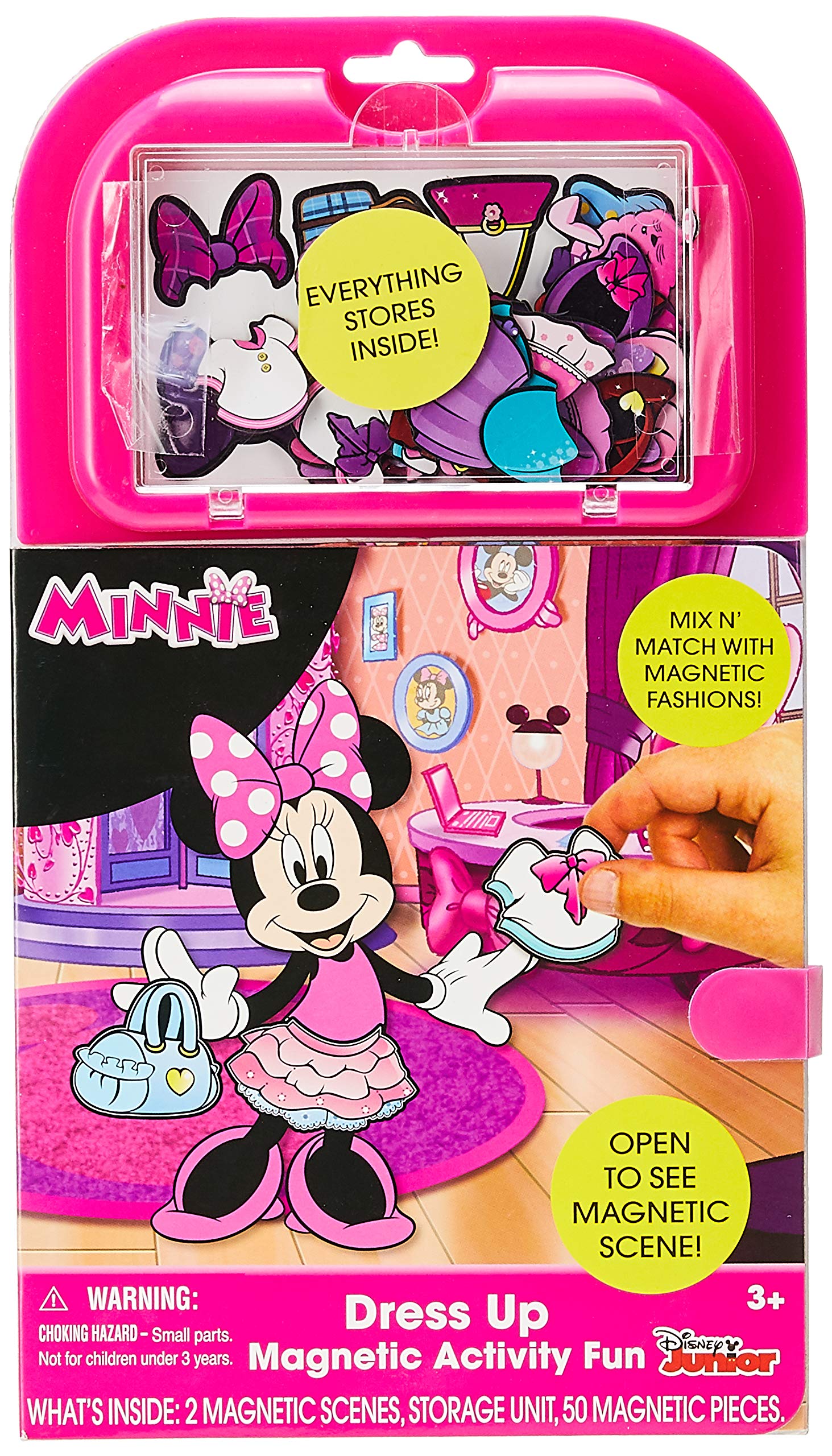 Foto 2 pulgar | Actividad Magnética Divertida Tara Toys Minnie Dress Up De 3 Años O Más - Venta Internacional.