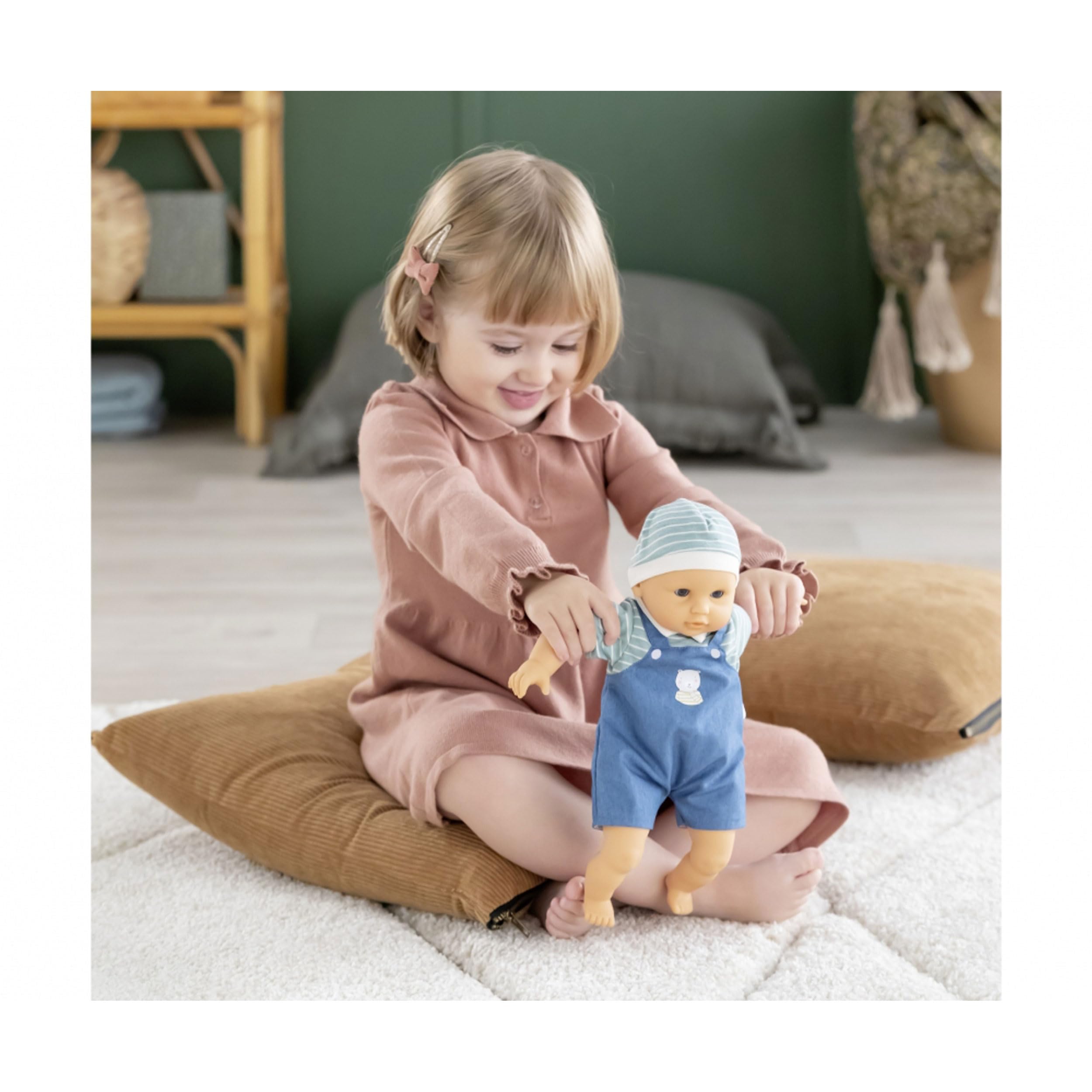 Foto 7 pulgar | Muñeco Corolle Bebé Calin Mael Boy De 30 Cm Con Atuendo Azul De 18 M O Más - Venta Internacional.