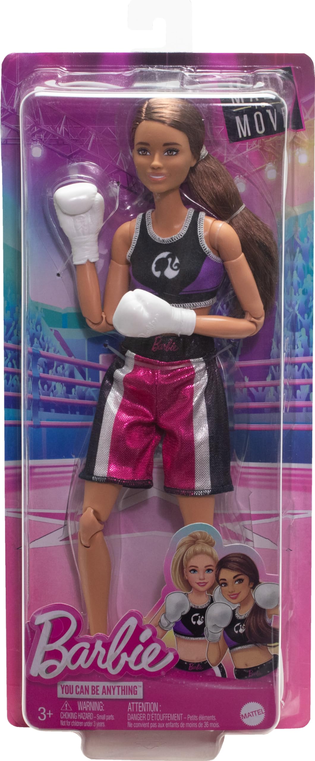 Foto 7 pulgar | Muñeca Moderna Barbie Careers Boxer Hecha Para Moverse Con Acceso. - Venta Internacional.