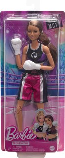 Foto 6 | Muñeca Moderna Barbie Careers Boxer Hecha Para Moverse Con Acceso. - Venta Internacional.