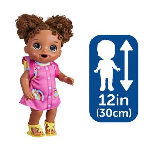 Foto 6 | Muñeca Baby Alive Time Para La Escuela De 30 Cm Con Accesorios - Venta Internacional.