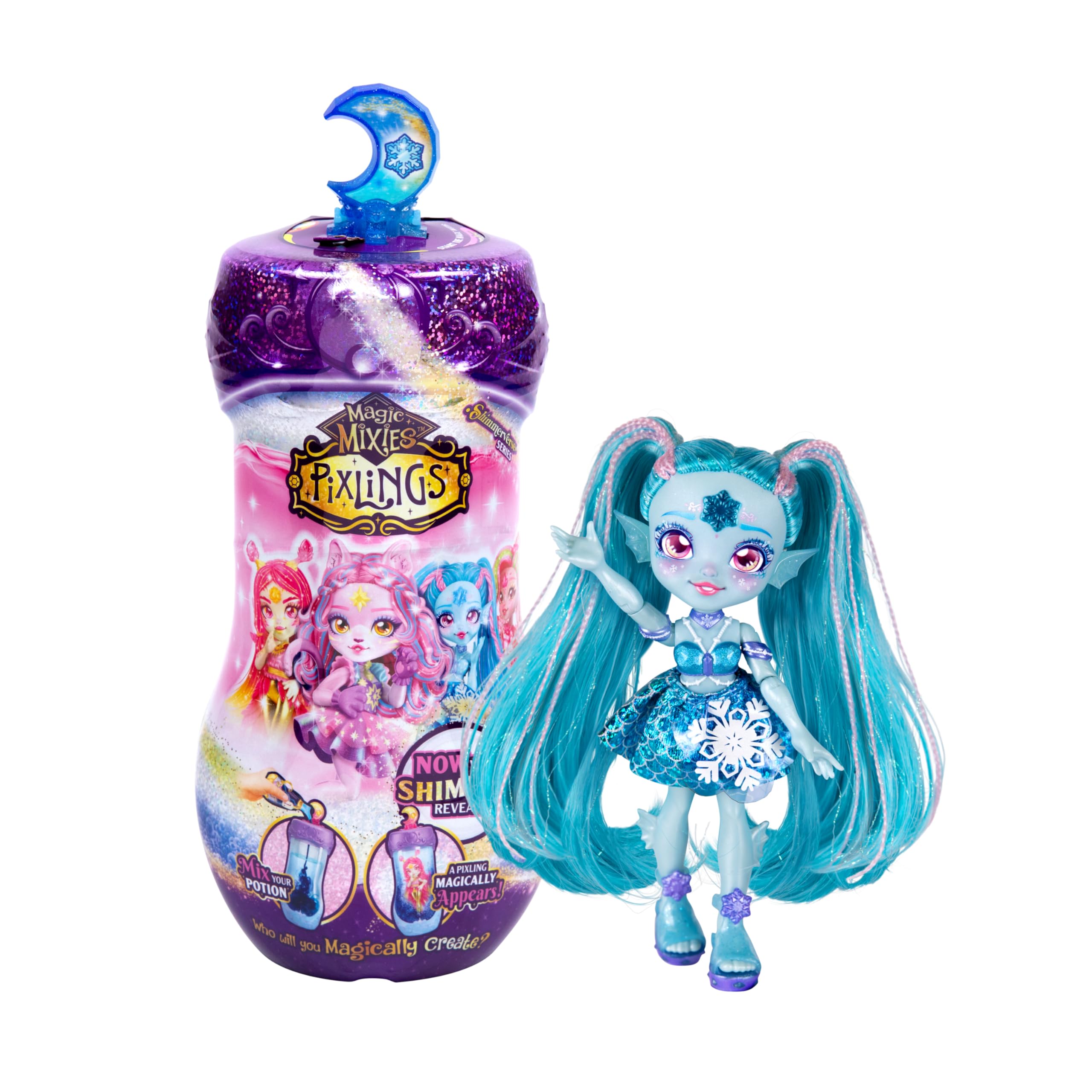 Foto 1 | Muñeca De Moda Magic Mixies Pixlings Shimmerverse Marena, 6.5 Pulgadas - Venta Internacional.